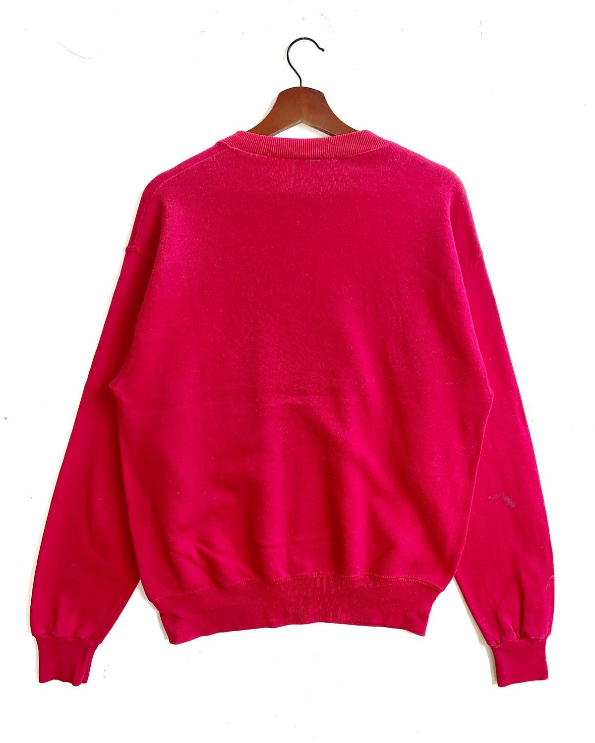 Lee Vintage 90s Lee NFA Wildcats Sweatshirt/Size L/Red Colour Size US L / EU 52-54 / 3 - 2 Thumbnail