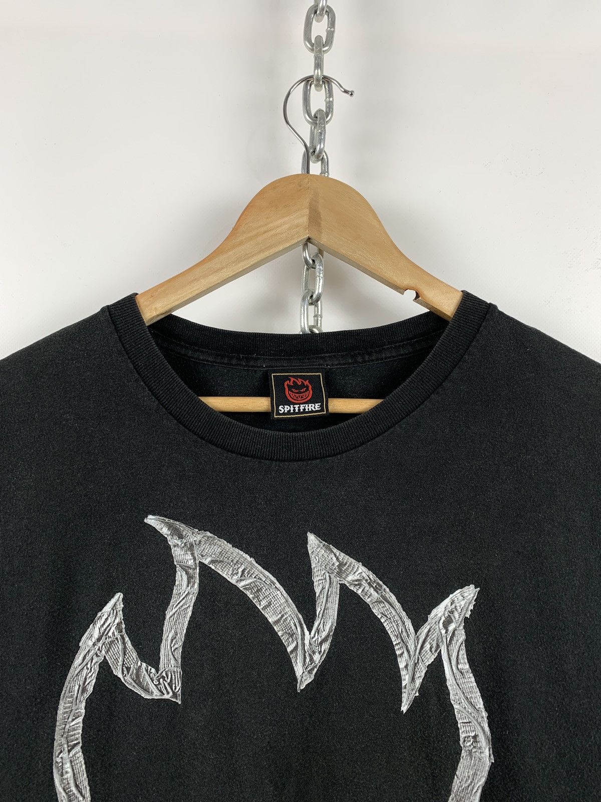 Spitfire Vintage Spitfire Made In USA Skateboarding T-Shirt Size US L / EU 52-54 / 3 - 4 Thumbnail