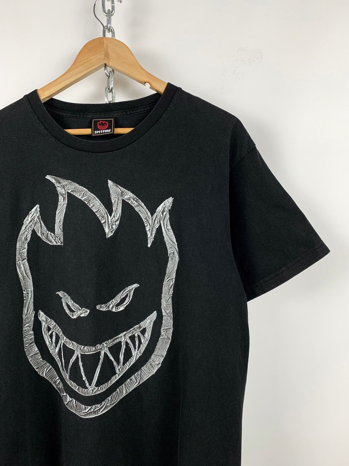 Spitfire Vintage Spitfire Made In USA Skateboarding T-Shirt Size US L / EU 52-54 / 3 - 3 Thumbnail