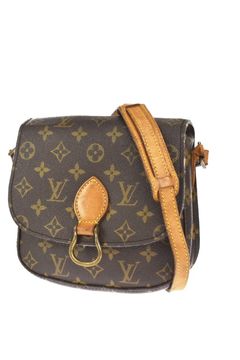 LOUIS VUITTON Crossbody Shoulder Bag Handbag Monogram Emprene Saintonge Red  Gold Women's M44606