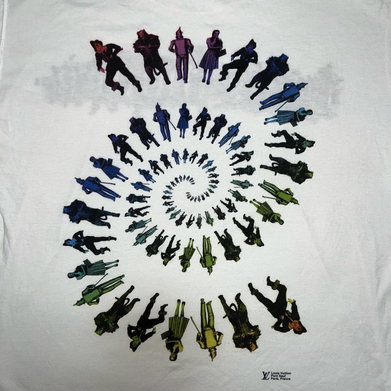 Louis Vuitton × Virgil Abloh LOUIS VUITTON × VIRGIL ABLOH 2019SS WIZARD OF OZ SPIRAL TEE Size US S / EU 44-46 / 1 - 5 Thumbnail