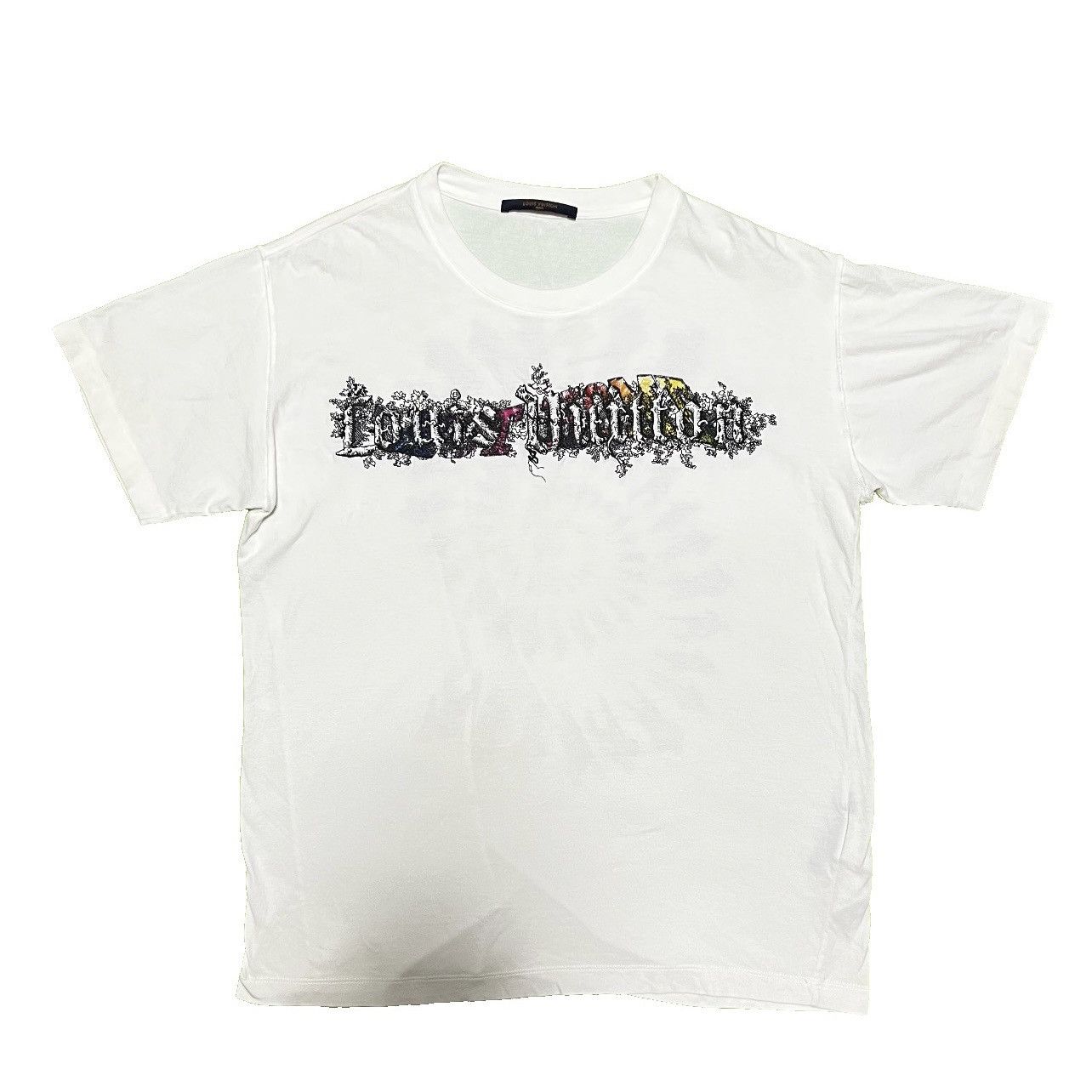 希少【LOUIS VUITTON】オズの魔法使い/ロゴ 刺繍/半袖 Tシャツ 楽天