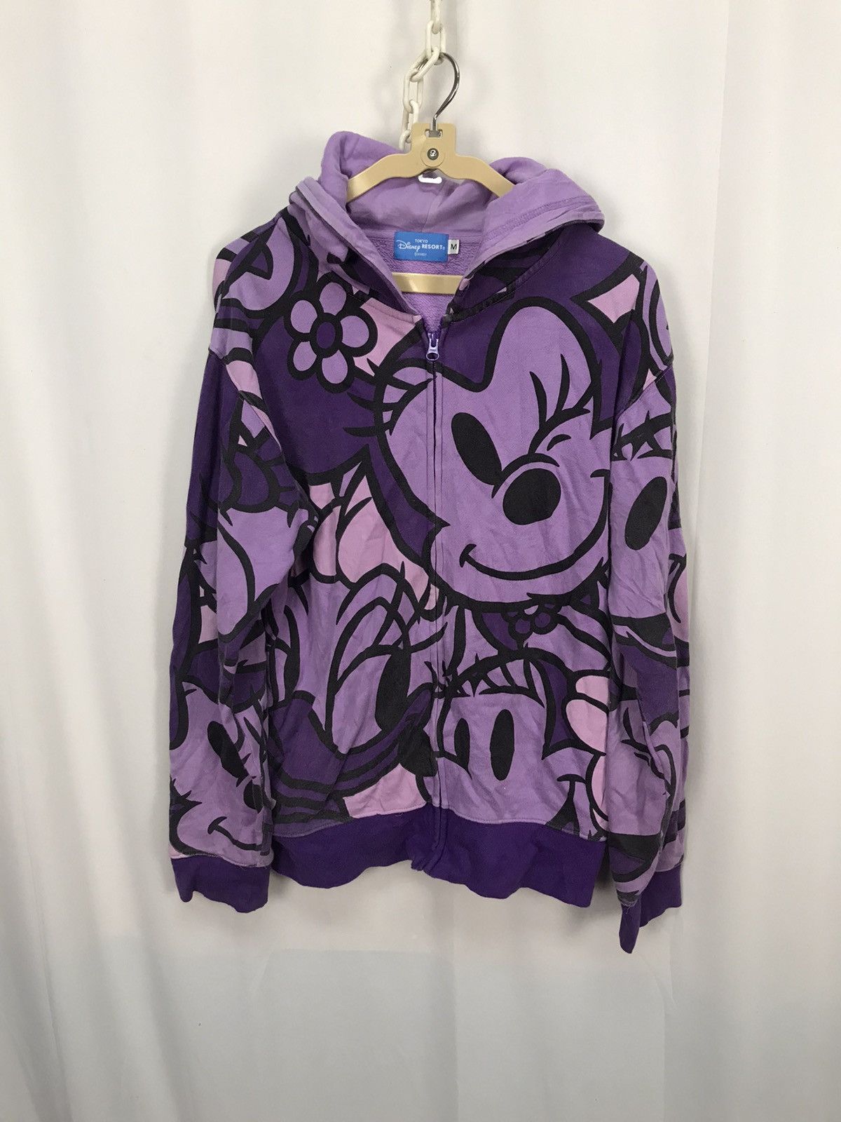 Cartoon Network × Disney Fullprint Mickey&friends hoodie zipper by Tokyo Disneyland Size US M / EU 48-50 / 2 - 7 Thumbnail