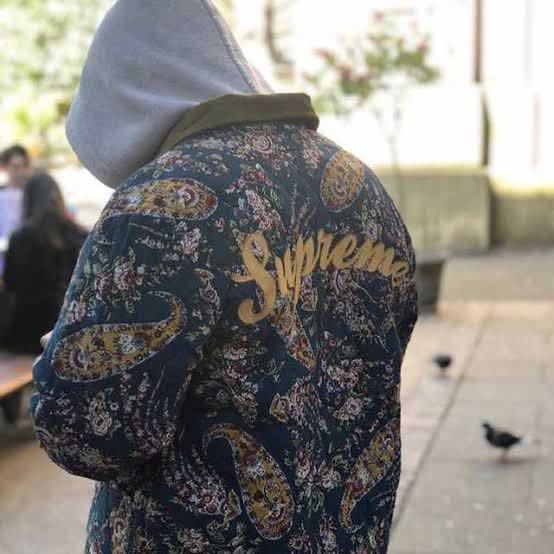 Supreme Quilted Paisley Jacket | Grailed