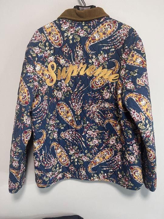 Supreme Supreme Quilted Paisley Jacket Size US L / EU 52-54 / 3 - 8 Thumbnail