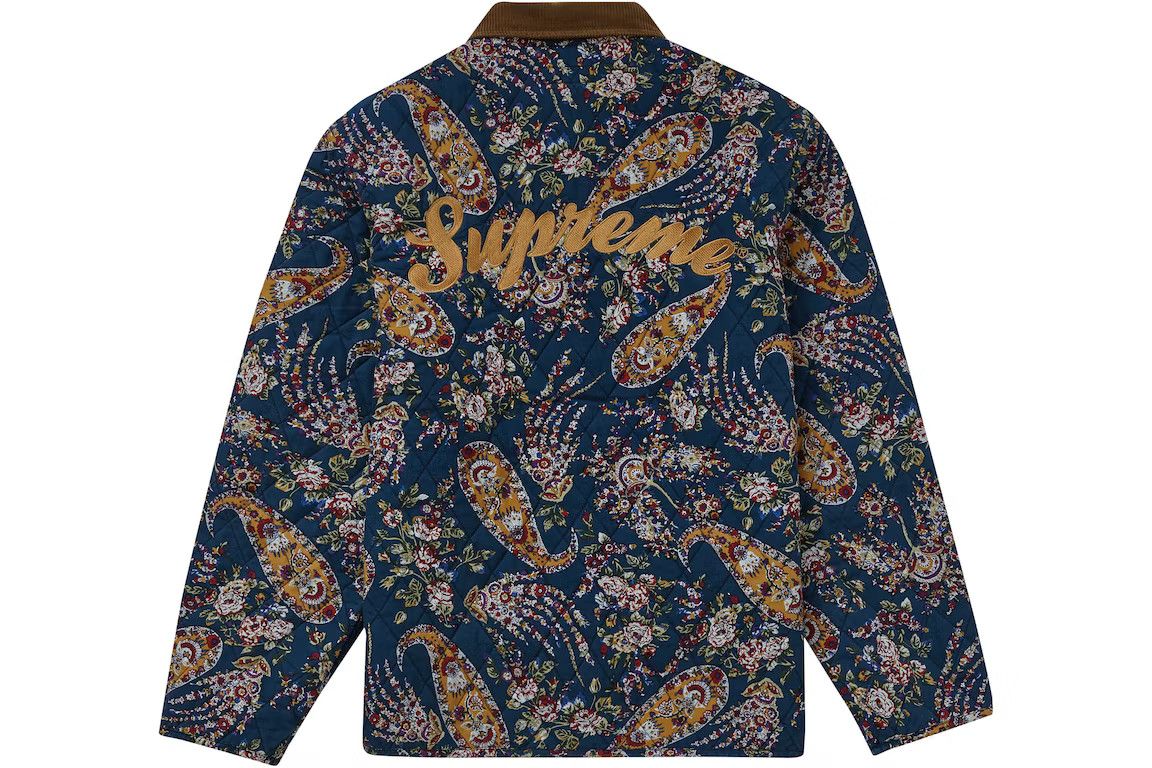 Supreme Supreme Quilted Paisley Jacket Size US L / EU 52-54 / 3 - 3 Thumbnail