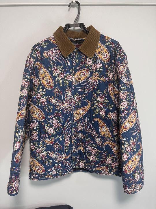 Supreme Supreme Quilted Paisley Jacket Size US L / EU 52-54 / 3 - 9 Thumbnail