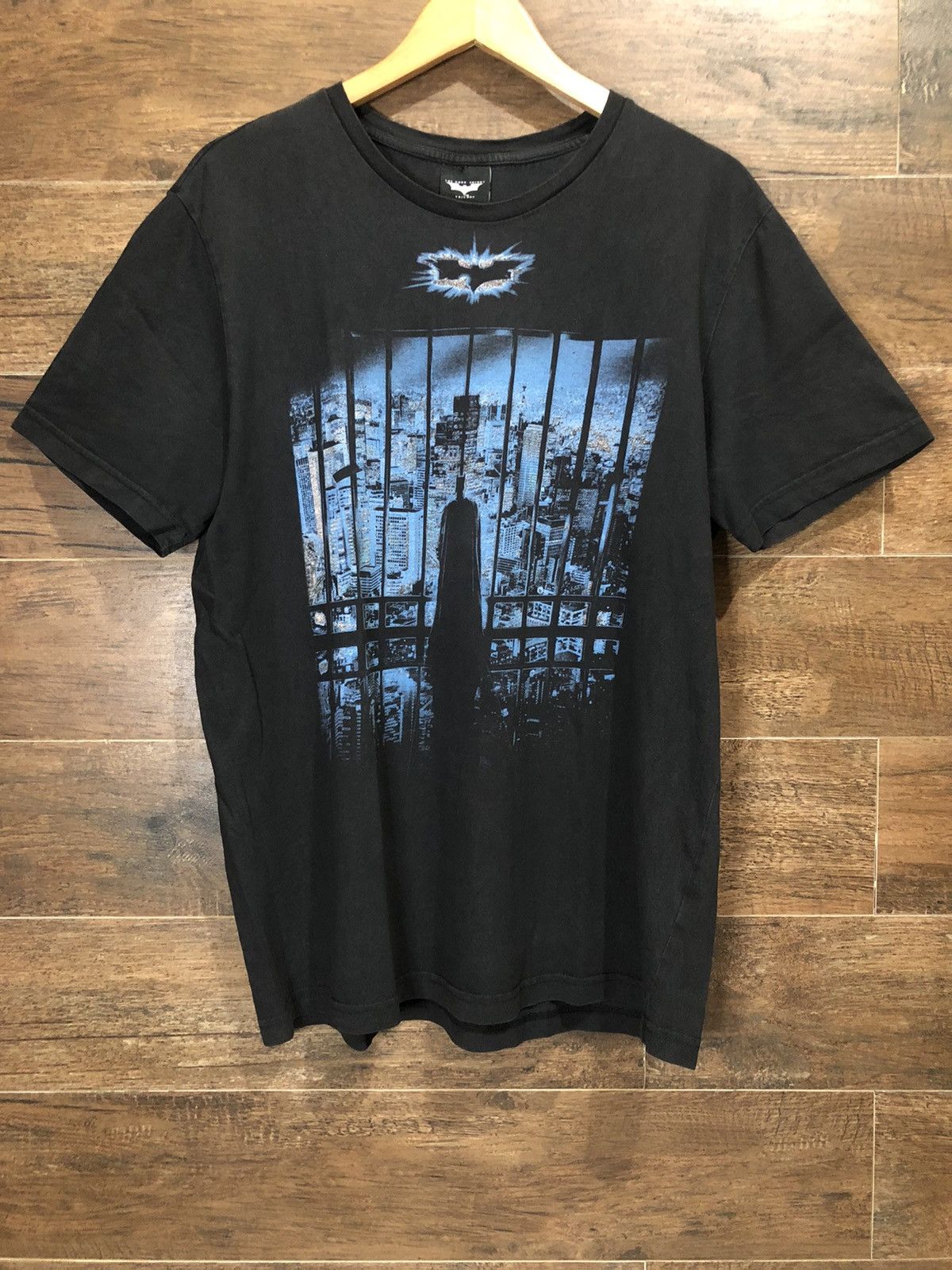DC Comics × Vintage Vintage Batman The Dark Knight Trilogy Movie Promo Shirt Size US L / EU 52-54 / 3 - 2 Thumbnail