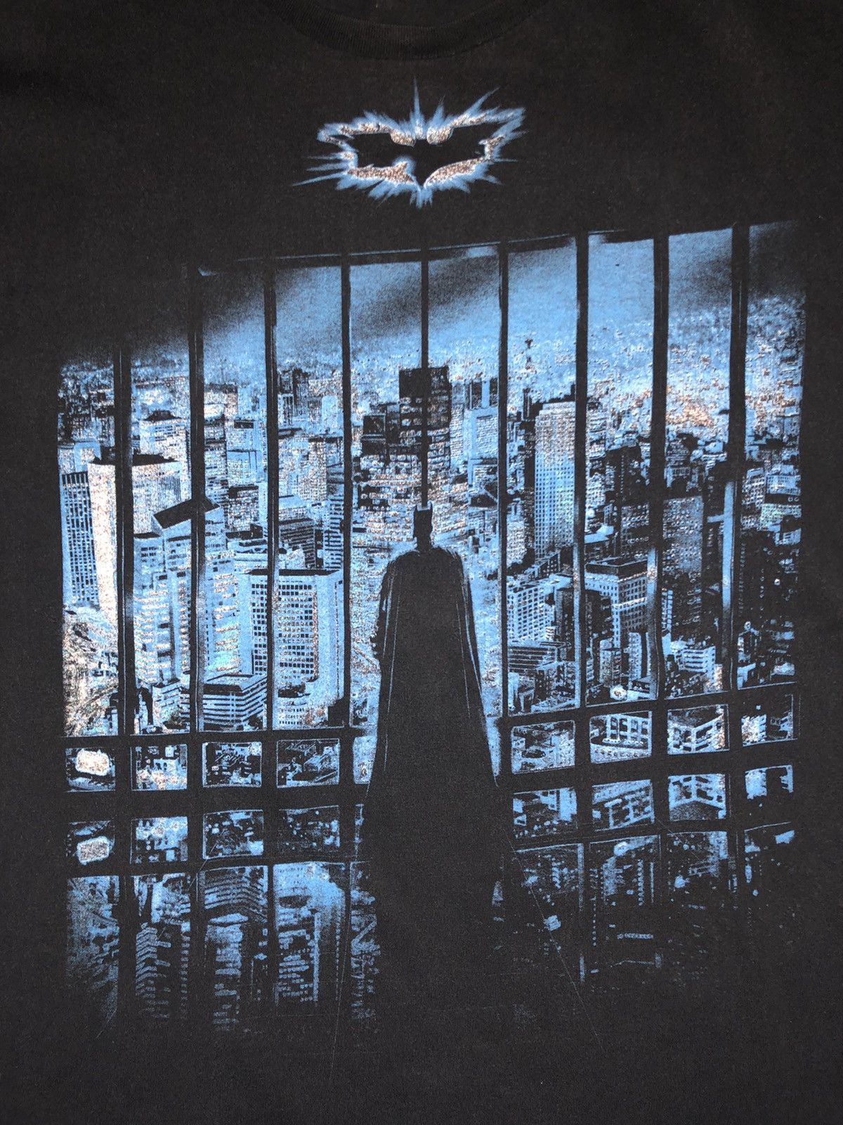 DC Comics × Vintage Vintage Batman The Dark Knight Trilogy Movie Promo Shirt Size US L / EU 52-54 / 3 - 3 Thumbnail