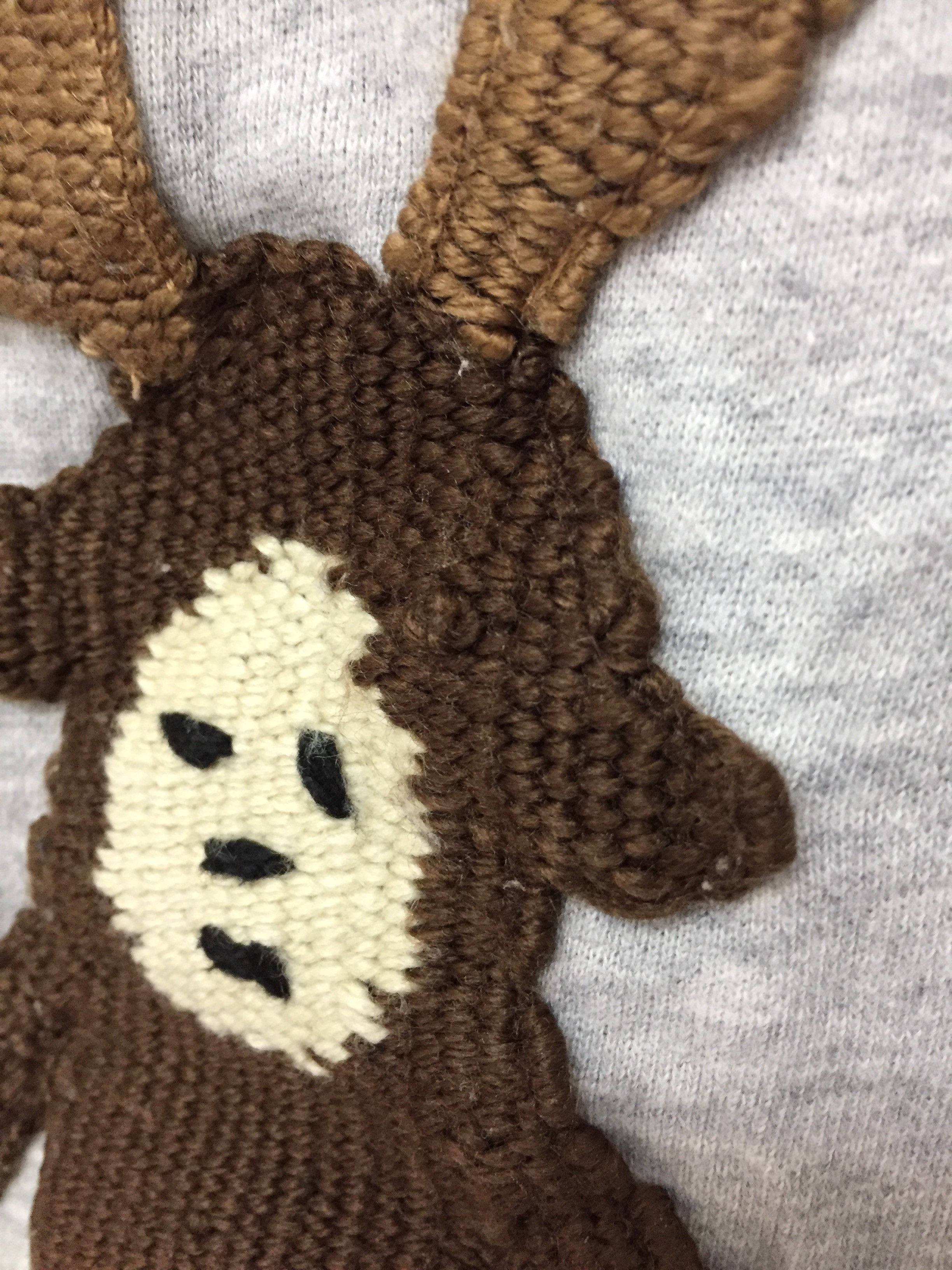 Ne-Net 3D embroidered deer costume cartoon sweatshirt Size M / US 6-8 / IT 42-44 - 7 Thumbnail
