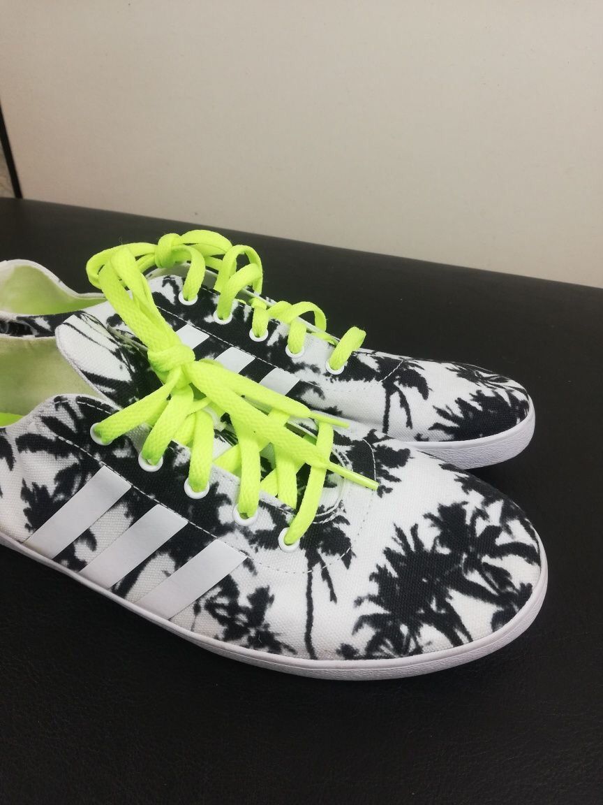 Adidas adidas neo comfort footbed palm trees Size US 8.5 / EU 41-42 - 2 Thumbnail