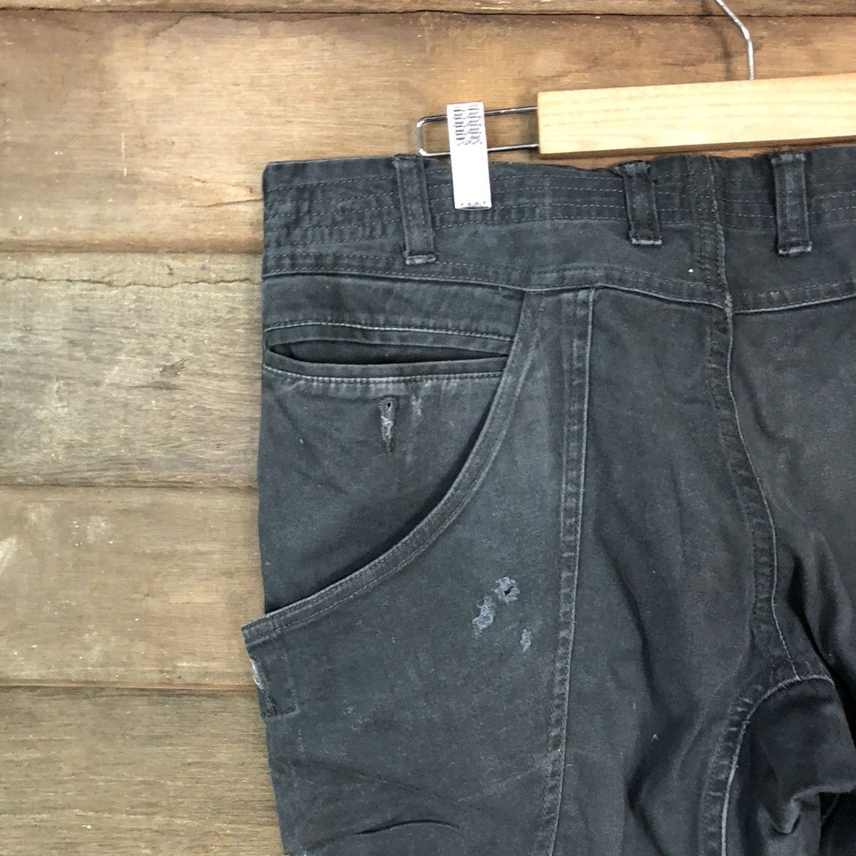 Japanese Brand Glodiotors Dark Blue Cargo multi pocket tactical Pants #7071 Size US 32 / EU 48 - 13 Thumbnail