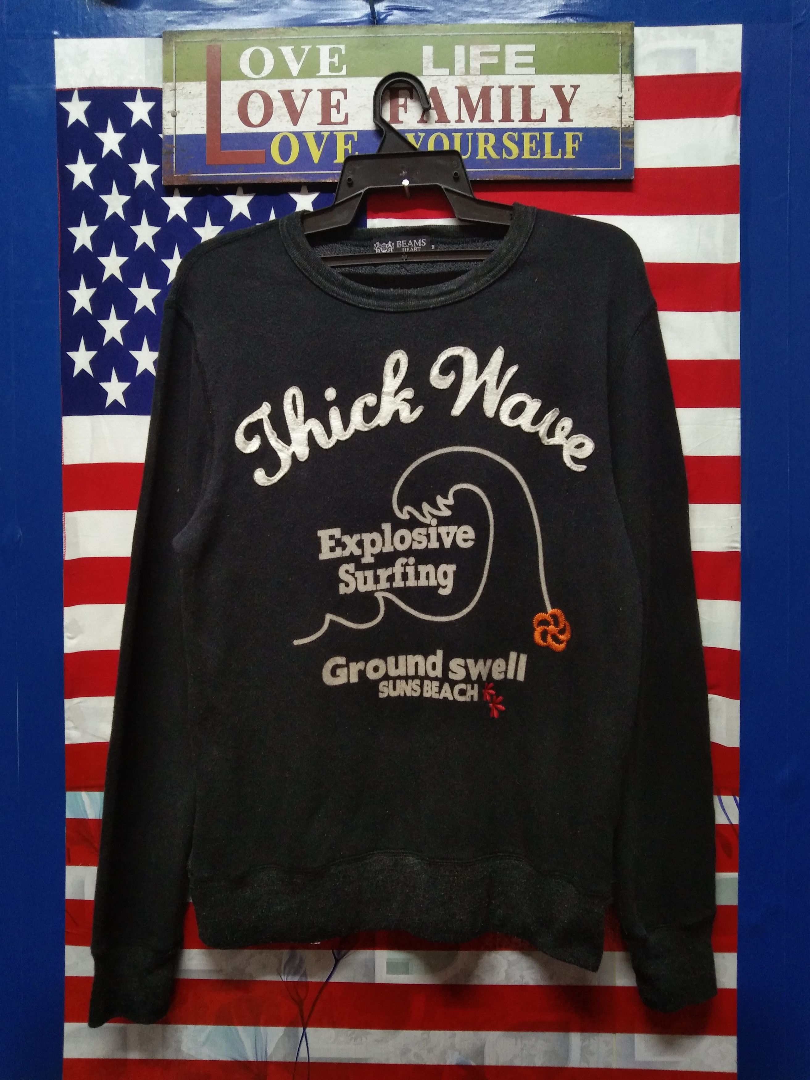 BEAMS HEART SWEATSHIRT