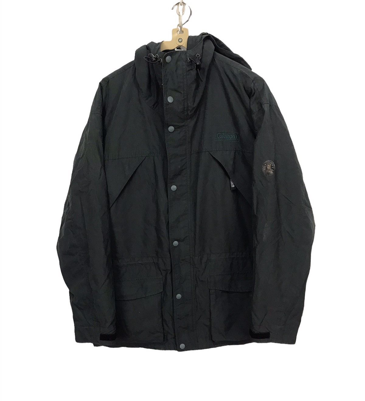 Coleman Windbreaker zipper jacket with hoodie by Coleman Size US L / EU 52-54 / 3 - 1 Thumbnail