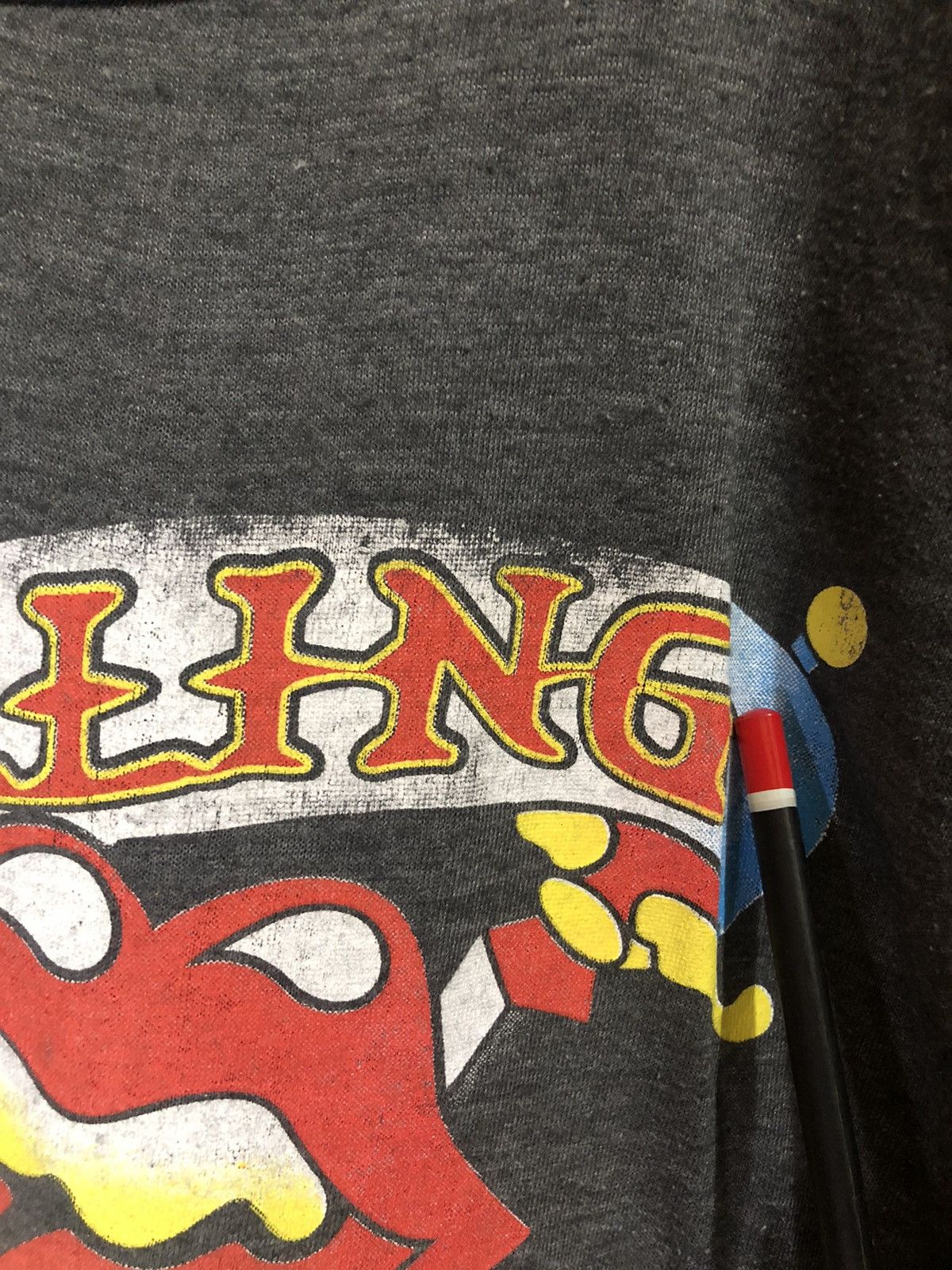 Band Tees × Vintage Vintage 80s Rolling Stones Tattoo You Tour Shirt Paper Thin Size US S / EU 44-46 / 1 - 7 Thumbnail