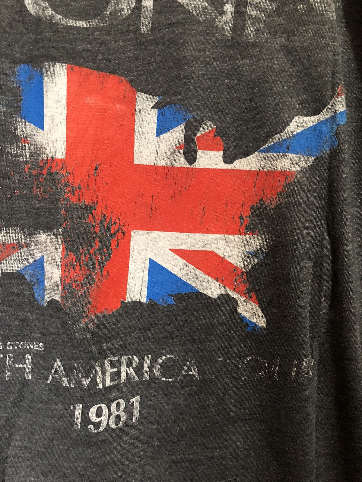 Band Tees × Vintage Vintage 80s Rolling Stones Tattoo You Tour Shirt Paper Thin Size US S / EU 44-46 / 1 - 12 Thumbnail