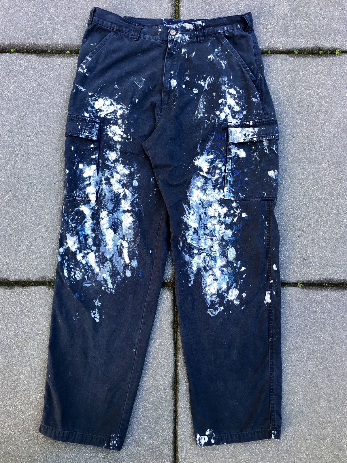 Denver Hayes × Vintage Vintage Painter Faded Cargo Pants Size US 34 / EU 50 - 1 Thumbnail