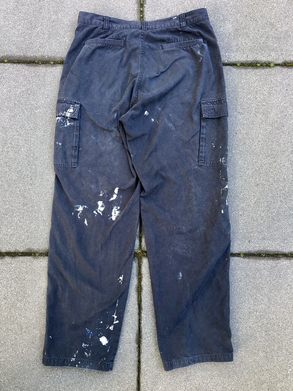 Denver Hayes × Vintage Vintage Painter Faded Cargo Pants Size US 34 / EU 50 - 3 Thumbnail