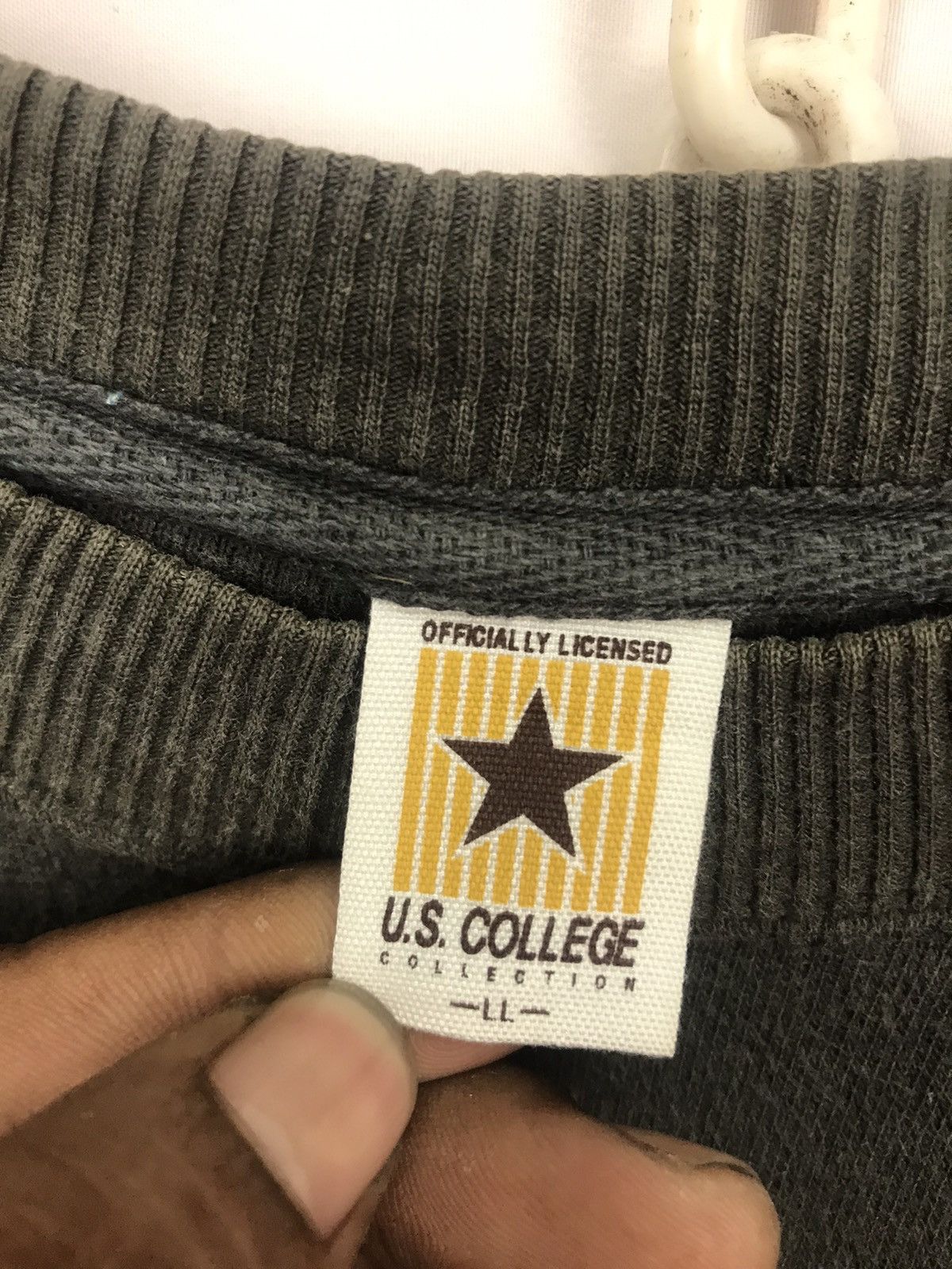 Vintage Kansas university distressed sweatshirt Size US L / EU 52-54 / 3 - 3 Thumbnail