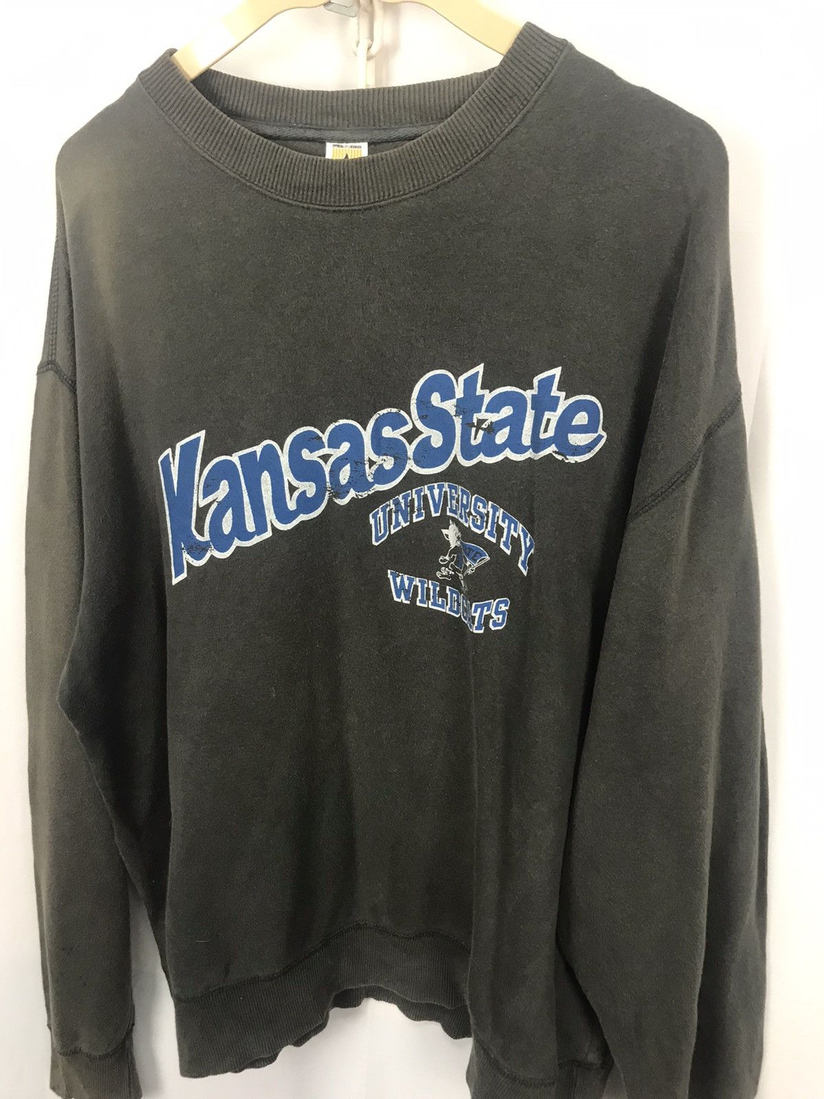 Vintage Kansas university distressed sweatshirt Size US L / EU 52-54 / 3 - 5 Thumbnail