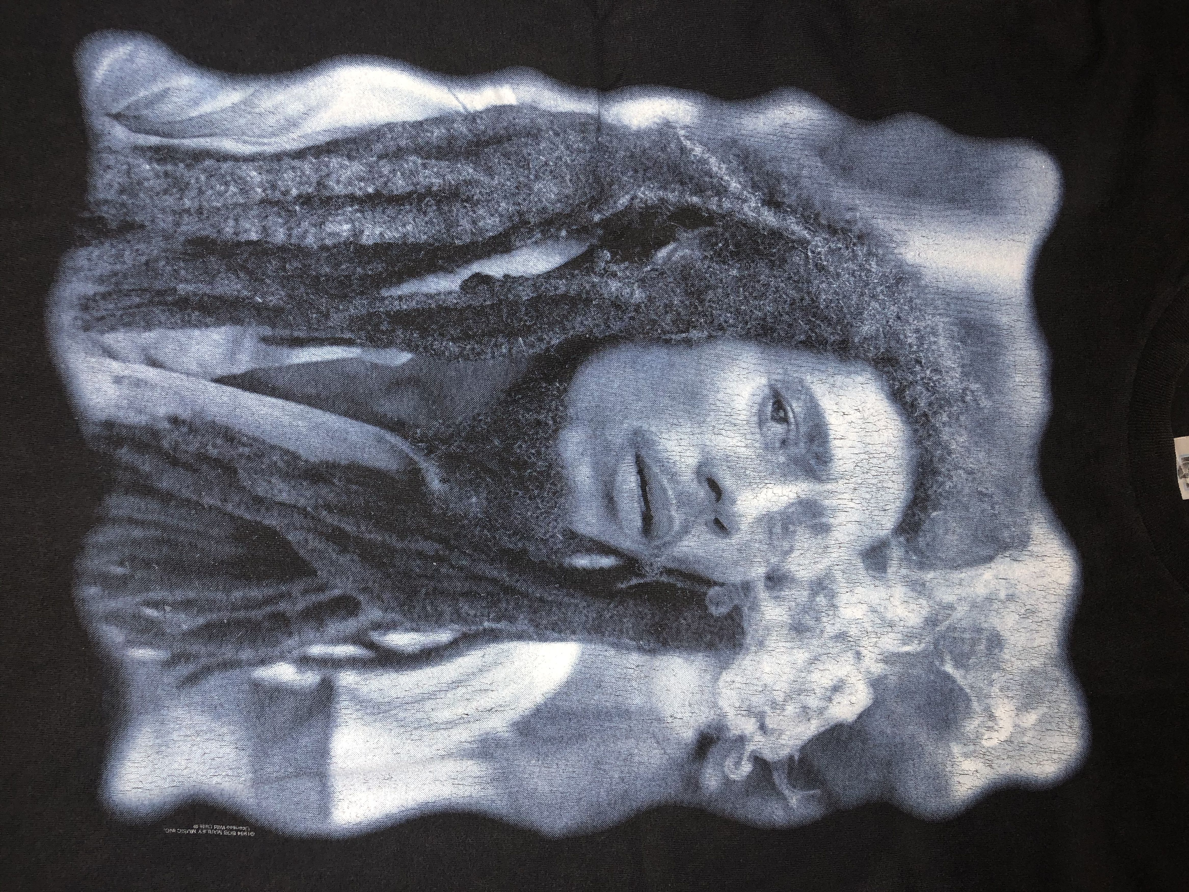 Bob Marley × Rap Tees × Vintage Vintage Bob Marley 1994 Shirt Size US L / EU 52-54 / 3 - 3 Thumbnail