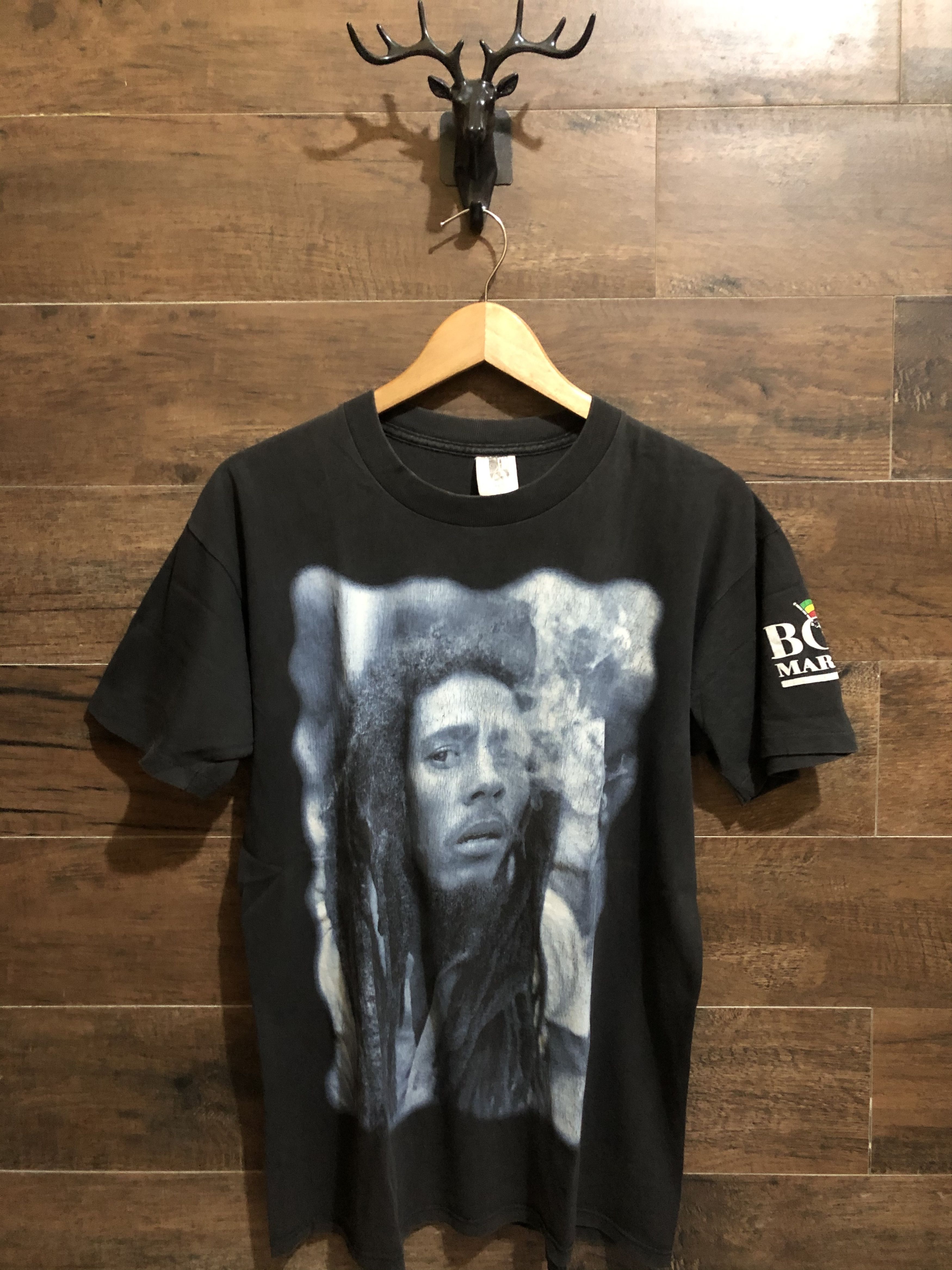 Bob Marley × Rap Tees × Vintage Vintage Bob Marley 1994 Shirt Size US L / EU 52-54 / 3 - 1 Thumbnail