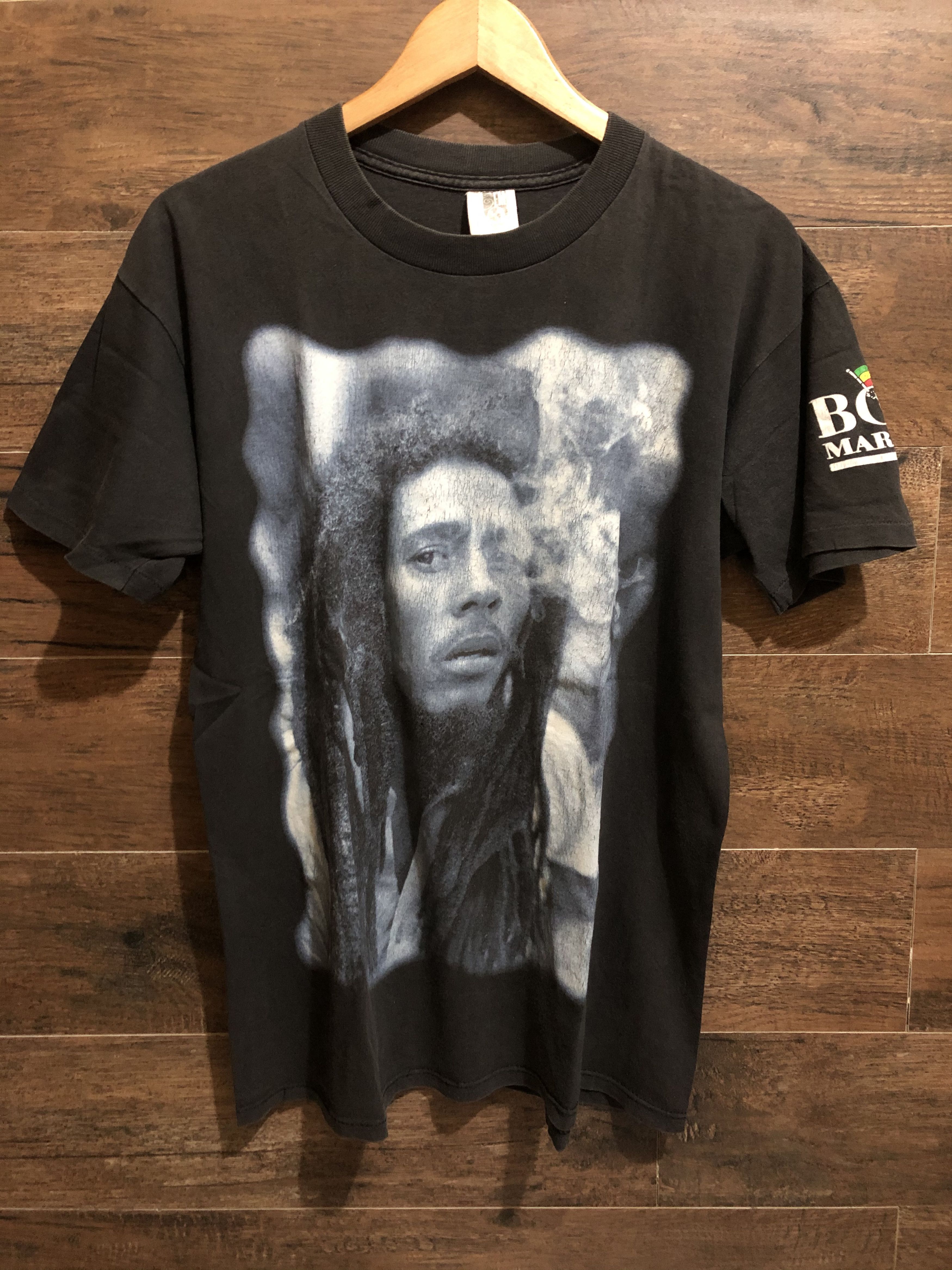 Bob Marley × Rap Tees × Vintage Vintage Bob Marley 1994 Shirt Size US L / EU 52-54 / 3 - 2 Thumbnail