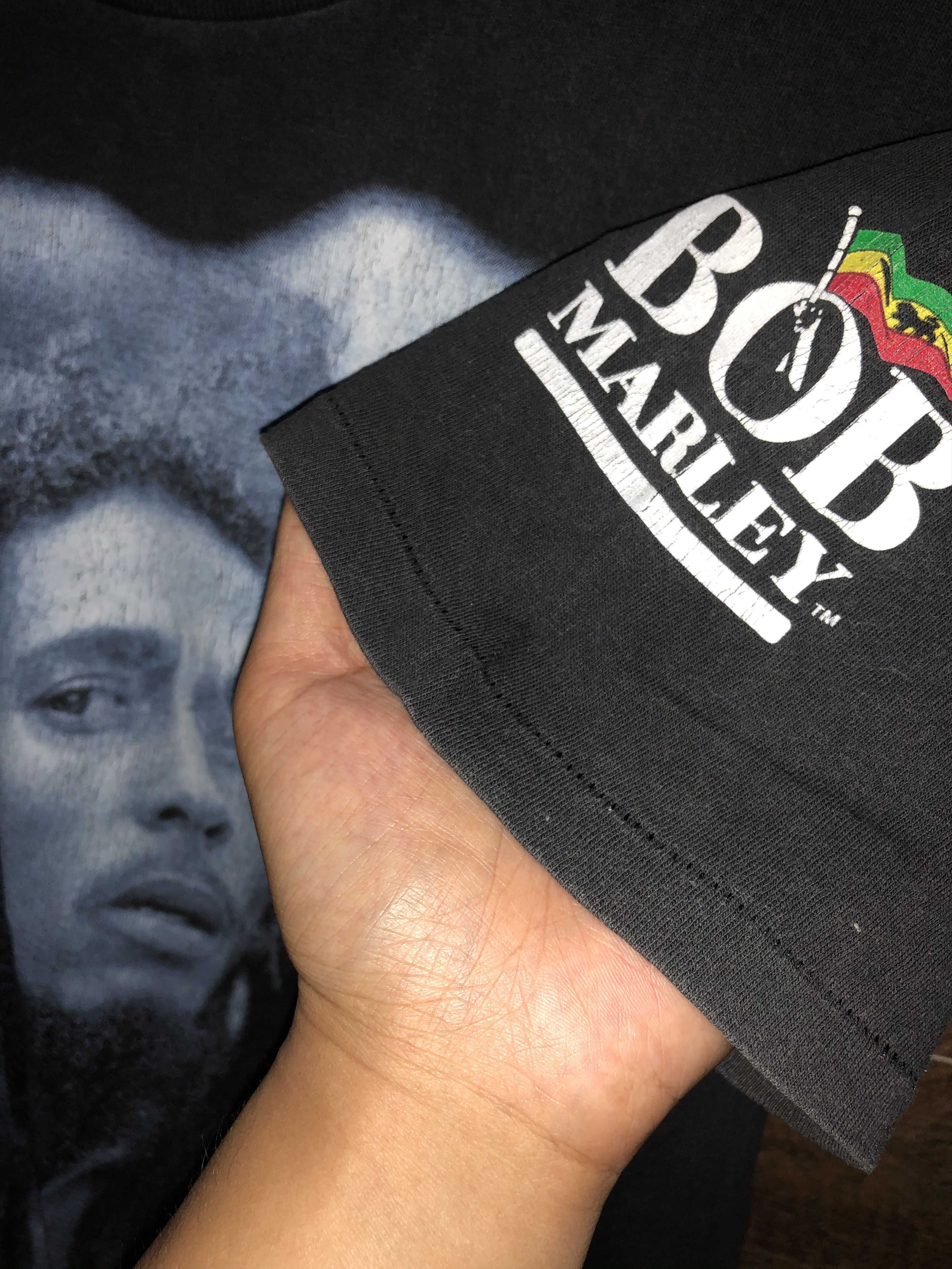 Bob Marley × Rap Tees × Vintage Vintage Bob Marley 1994 Shirt Size US L / EU 52-54 / 3 - 6 Thumbnail
