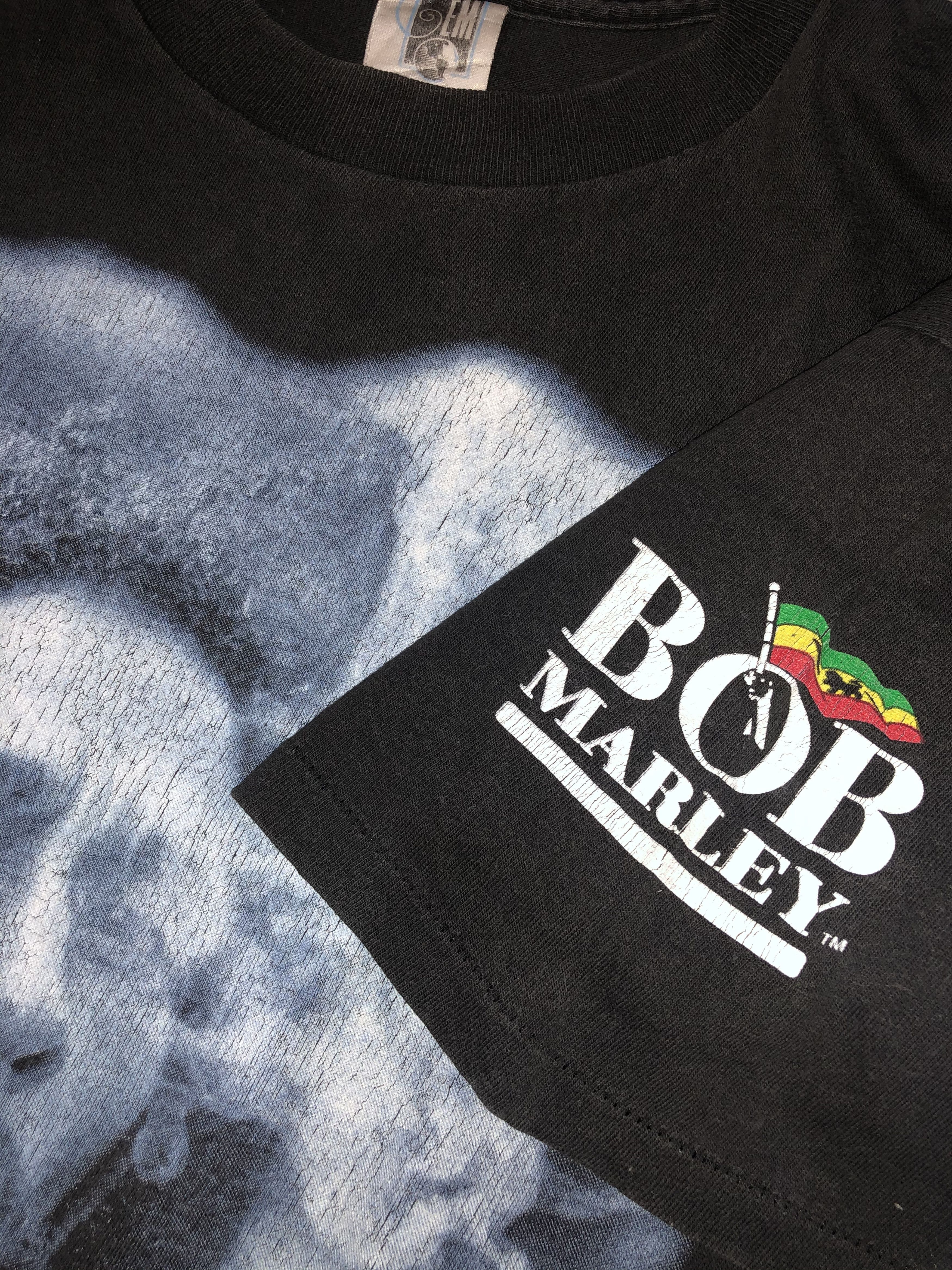 Bob Marley × Rap Tees × Vintage Vintage Bob Marley 1994 Shirt Size US L / EU 52-54 / 3 - 5 Thumbnail