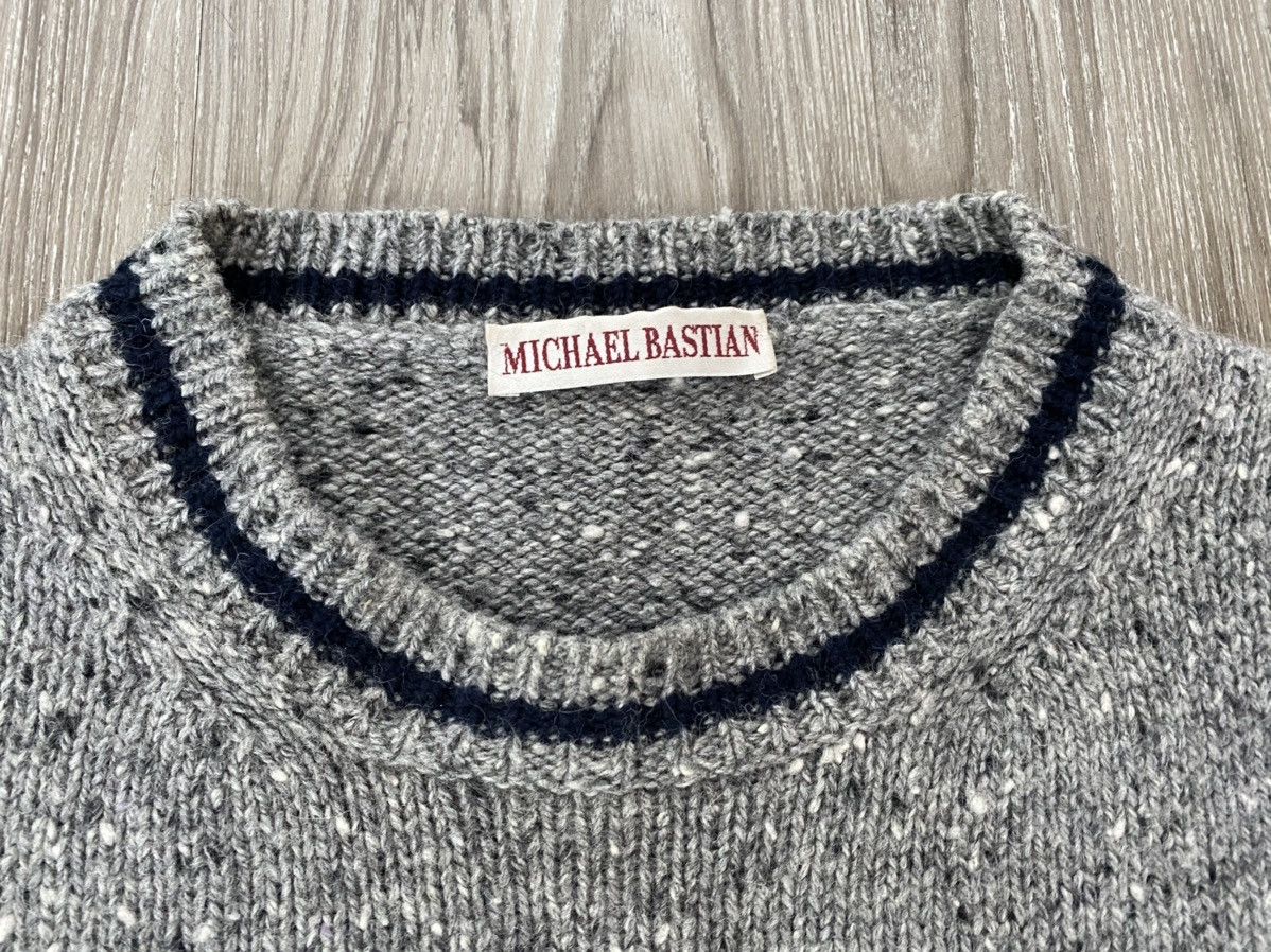 Michael Bastian Mainline Cropped Wool/Silk Light Sweater Size US M / EU 48-50 / 2 - 2 Thumbnail