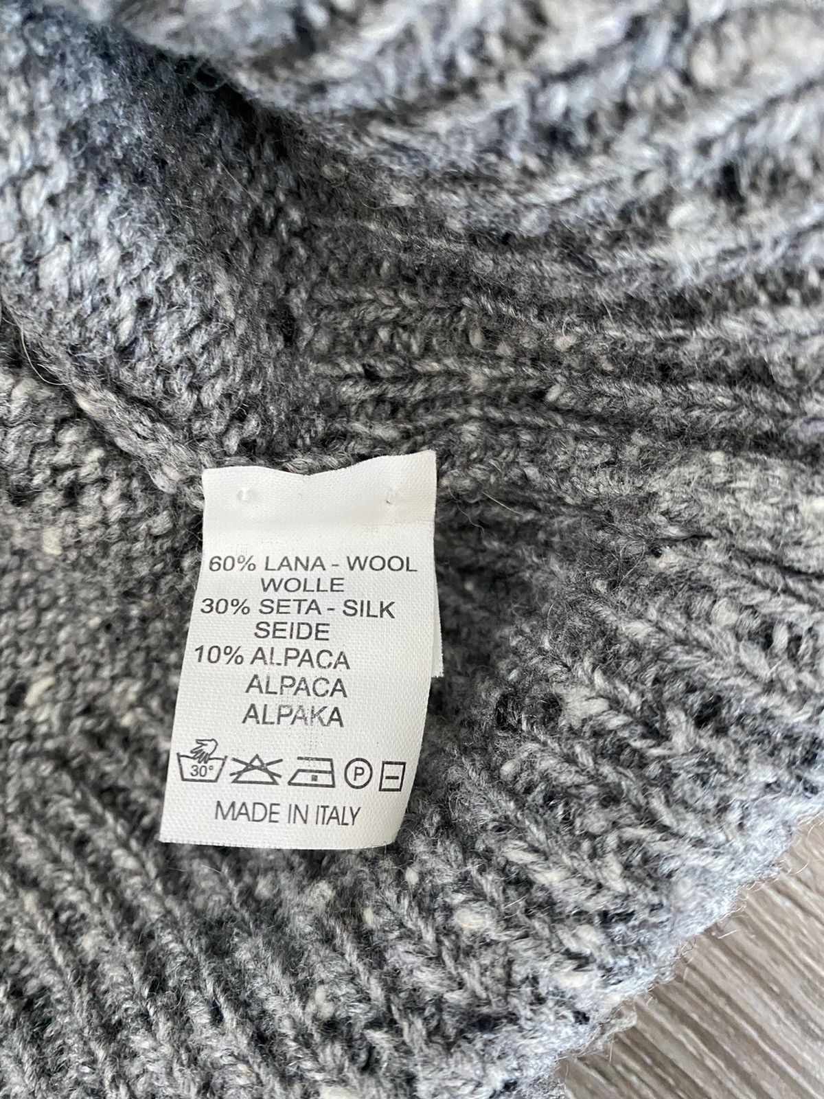 Michael Bastian Mainline Cropped Wool/Silk Light Sweater Size US M / EU 48-50 / 2 - 5 Thumbnail