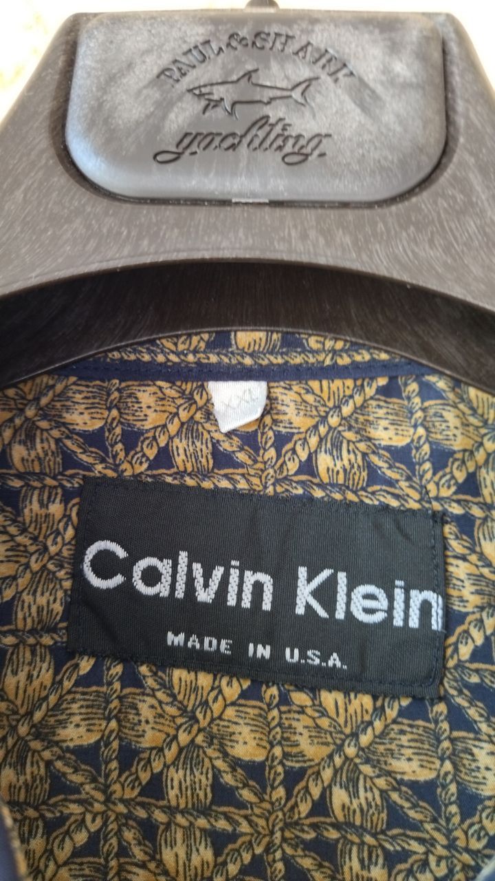 Calvin Klein Vintage silk Calvin Klein up button shirt Size US XXL / EU 58 / 5 - 5 Thumbnail