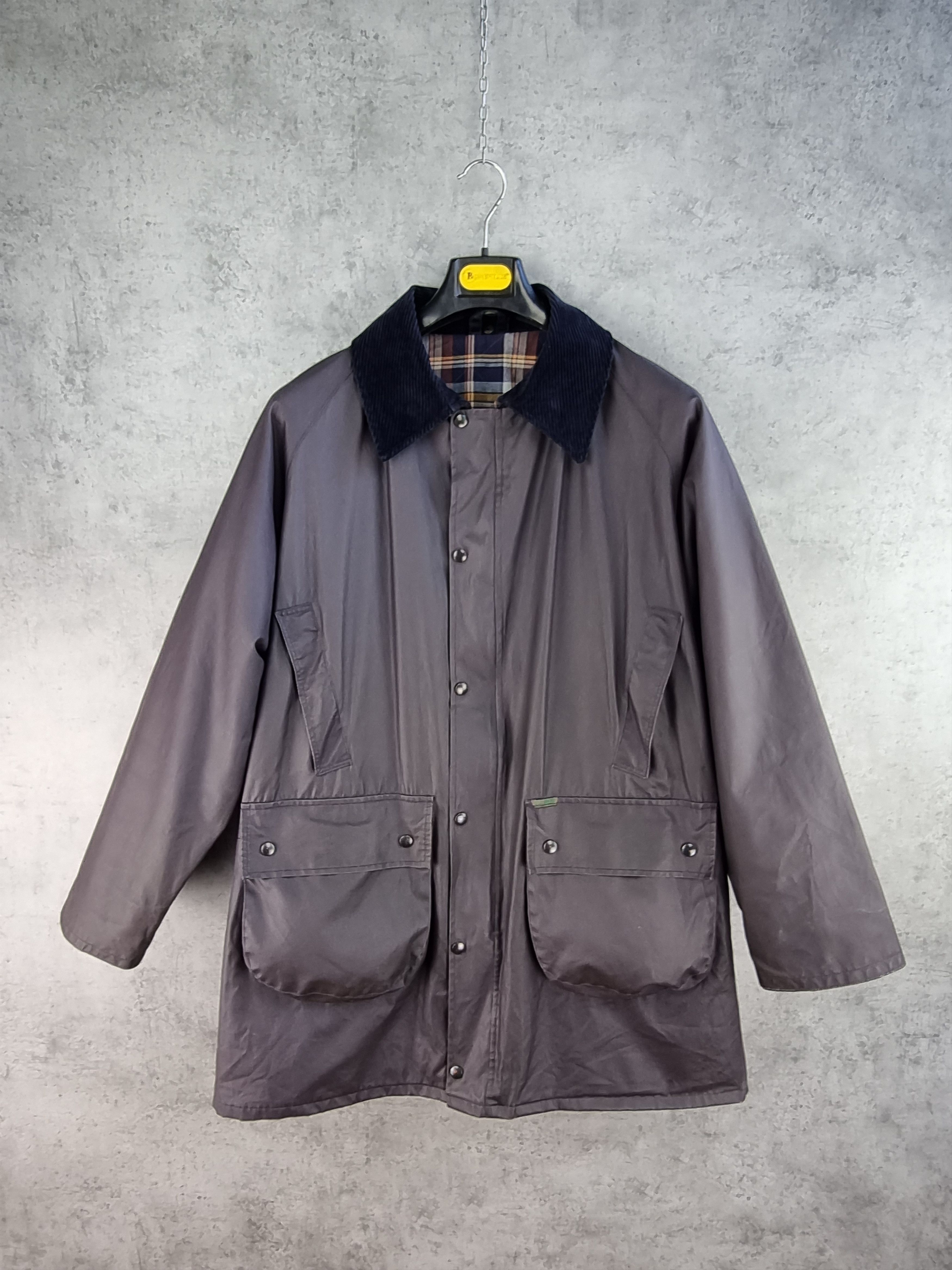 Barbour × Hoggs of Fife × Vintage Rare Hoggs of Fife Waxed Hunting Parka Barbour Style Size US XL / EU 56 / 4 - 2 Thumbnail