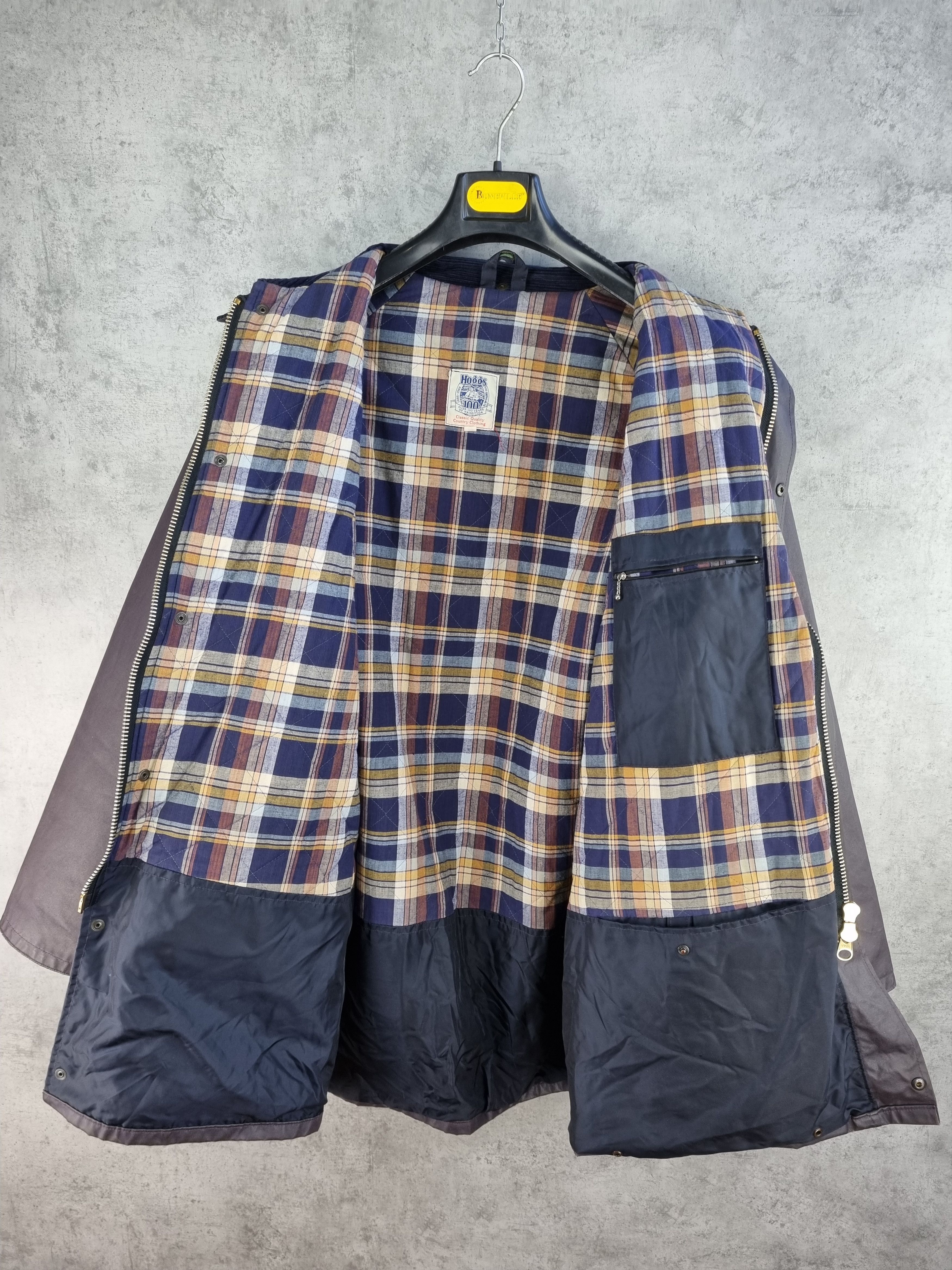 Barbour × Hoggs of Fife × Vintage Rare Hoggs of Fife Waxed Hunting Parka Barbour Style Size US XL / EU 56 / 4 - 9 Thumbnail