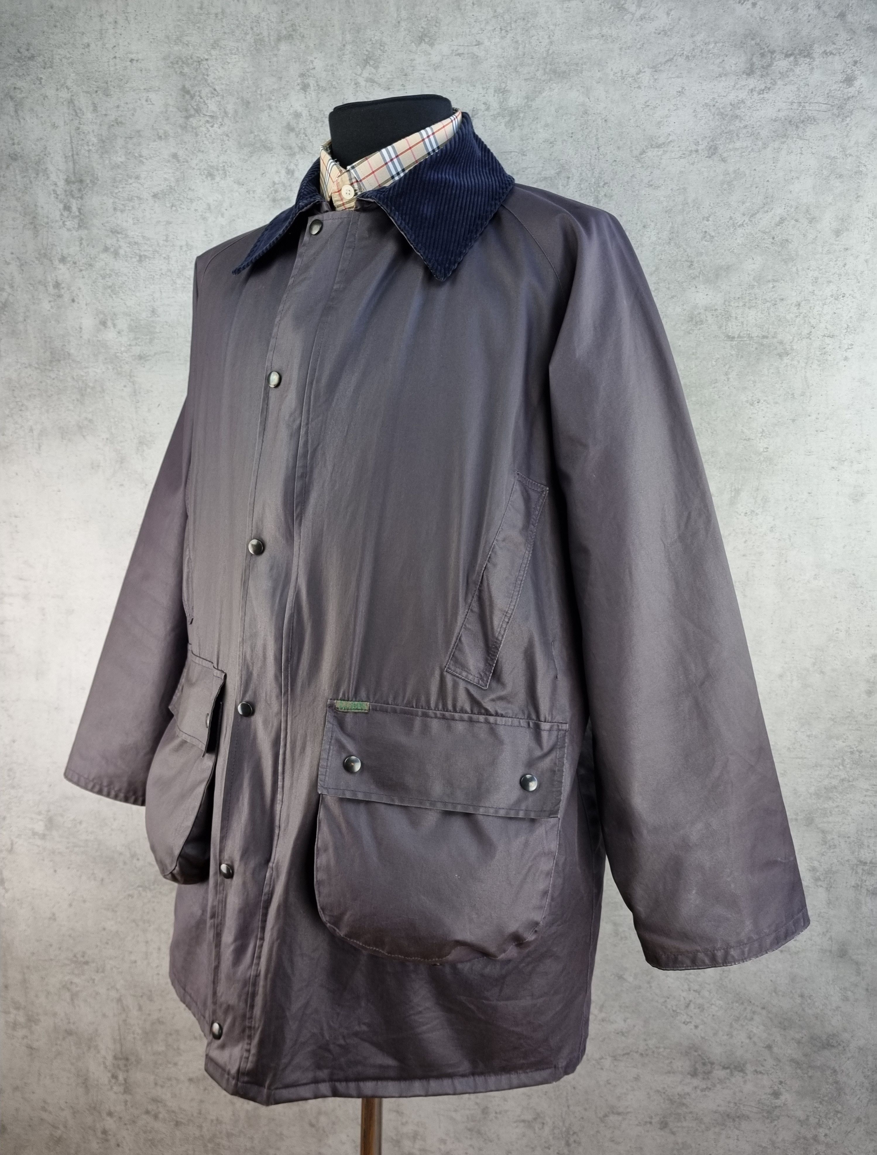 Barbour × Hoggs of Fife × Vintage Rare Hoggs of Fife Waxed Hunting Parka Barbour Style Size US XL / EU 56 / 4 - 1 Thumbnail