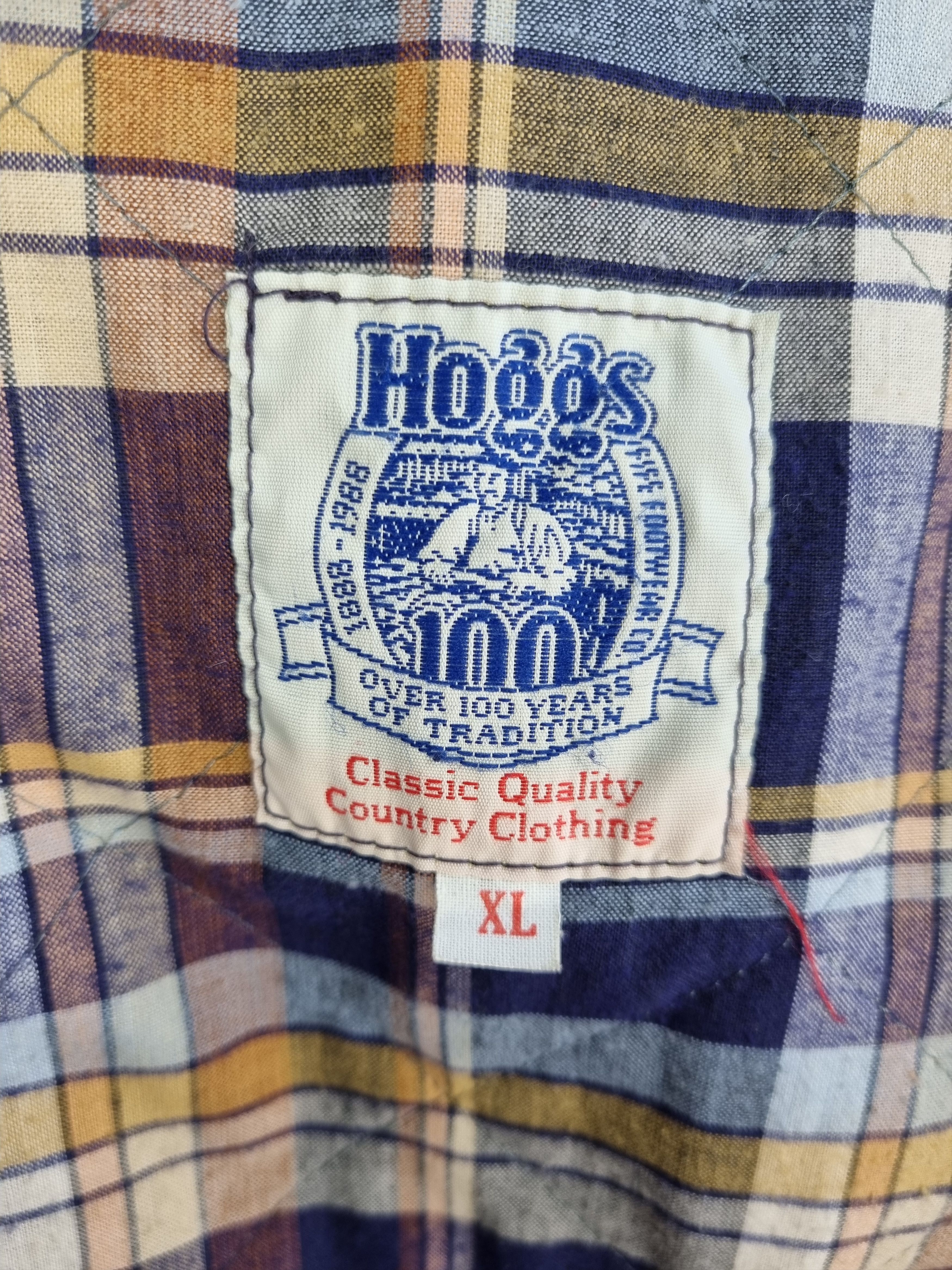 Barbour × Hoggs of Fife × Vintage Rare Hoggs of Fife Waxed Hunting Parka Barbour Style Size US XL / EU 56 / 4 - 10 Thumbnail