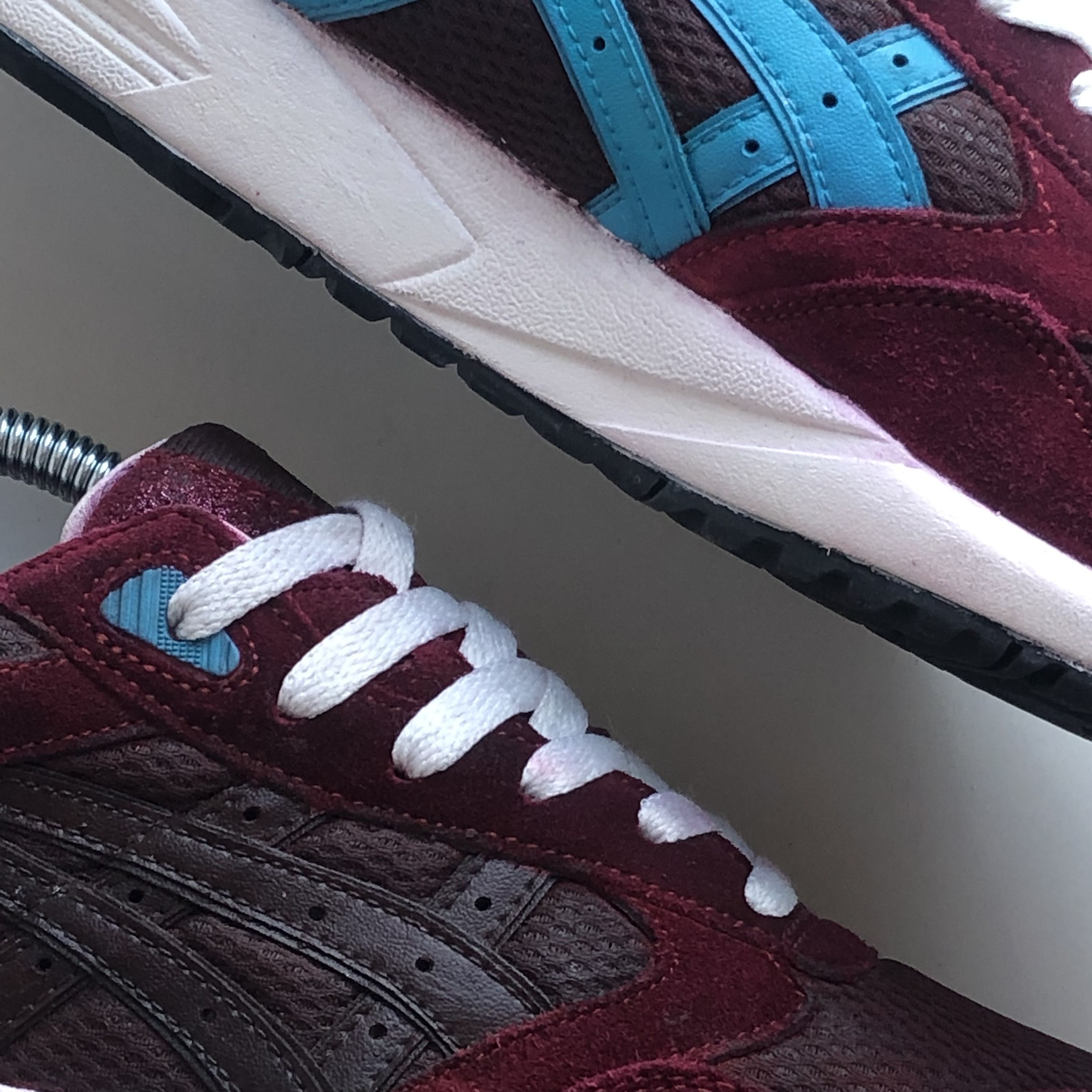 Asics Asics Gel Saga custom Cherrywood Patta Size US 11.5 / IT 41.5 - 3 Thumbnail