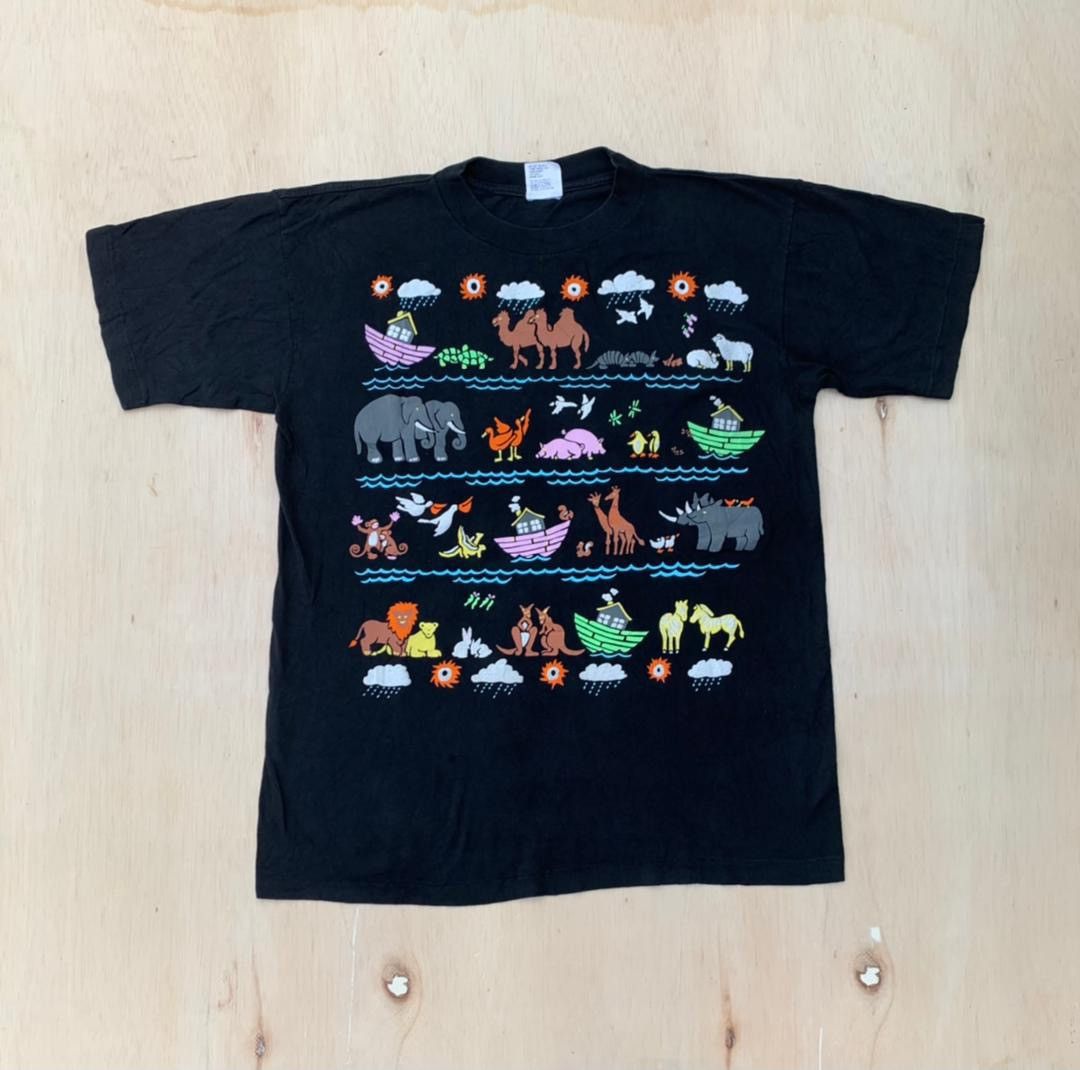 Vintage vintage tee C - 10 habitat american history Size US L / EU 52-54 / 3 - 1 Thumbnail