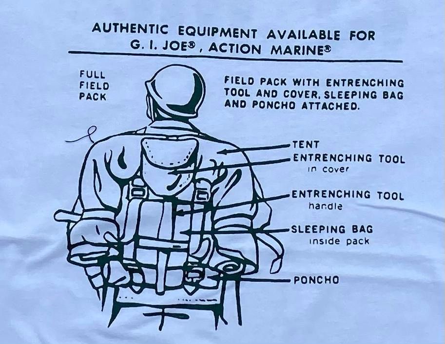 Vintage vintage tee GI Joe A33 Size US L / EU 52-54 / 3 - 2 Thumbnail