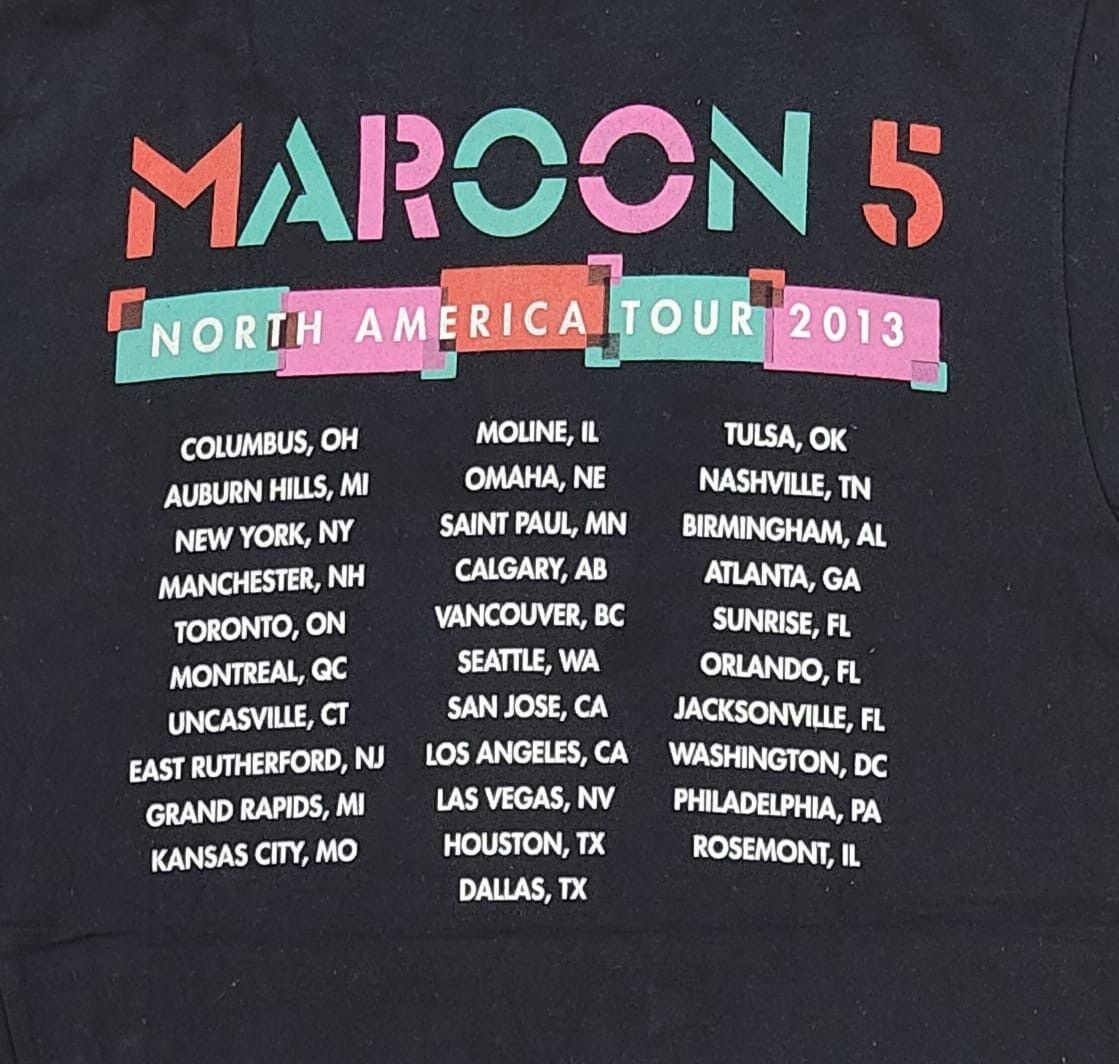 Band Tees × Vintage Maroon 5 band C20 Size US M / EU 48-50 / 2 - 4 Thumbnail