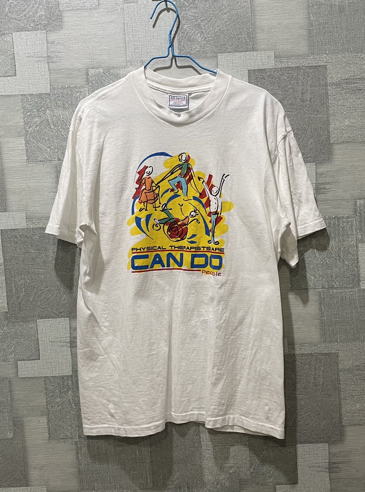 image of Made In USA x Vintage Tee Usa Z -2 in White, Men's (Size Large)