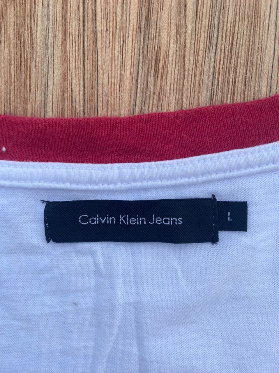 Calvin Klein × Vintage vintage tee D - 27 Calvin Klein Size US L / EU 52-54 / 3 - 4 Thumbnail