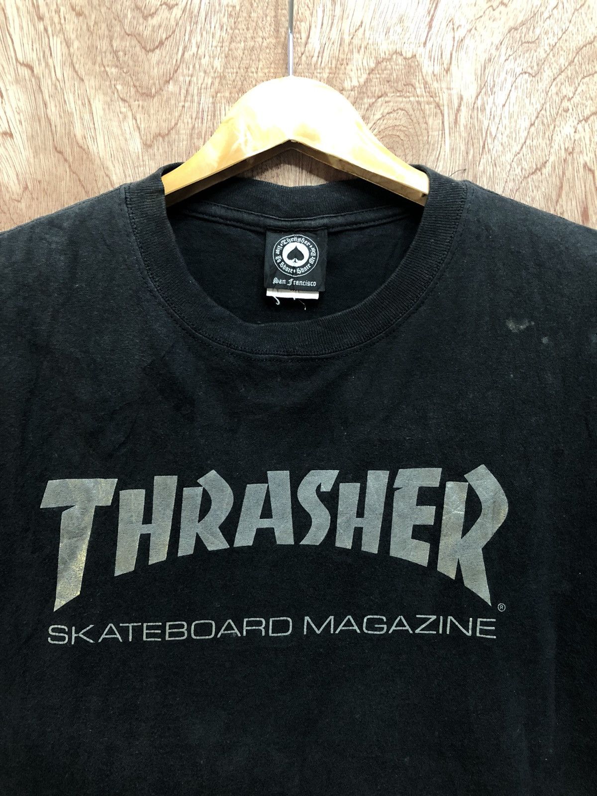 Santa Cruz Skateboards × Thrasher × Vintage THRASHER magazine skateboard tee Size US L / EU 52-54 / 3 - 2 Thumbnail