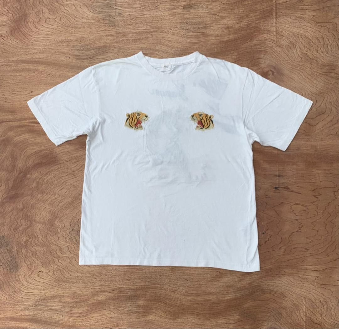 Japanese Brand × Vintage Vintage Tee D - 22 Japan sukajan tiger embroidery Size US M / EU 48-50 / 2 - 3 Thumbnail