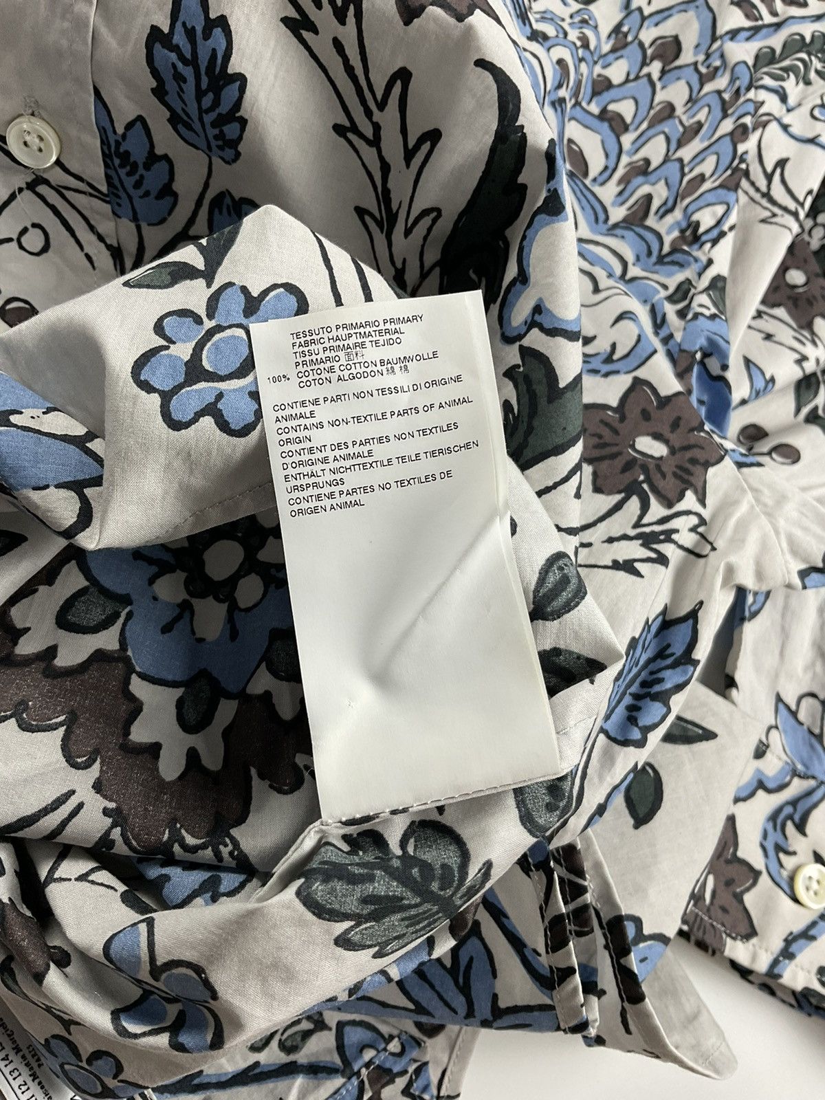 Maison Margiela Maison Margiela F/W’15 Floral Long Sleeve Size US M / EU 48-50 / 2 - 11 Thumbnail