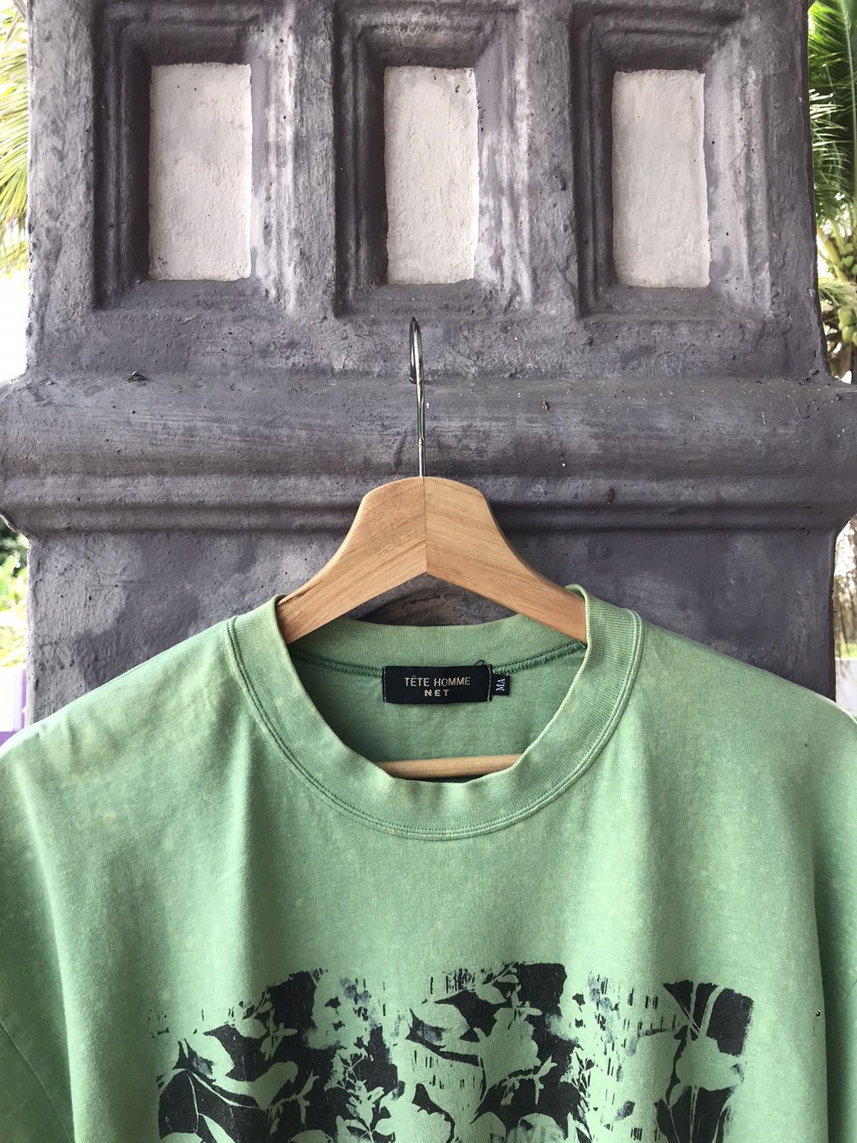 Tete Homme Vintage Tete Homme Net Distressed Tee Size US M / EU 48-50 / 2 - 2 Thumbnail