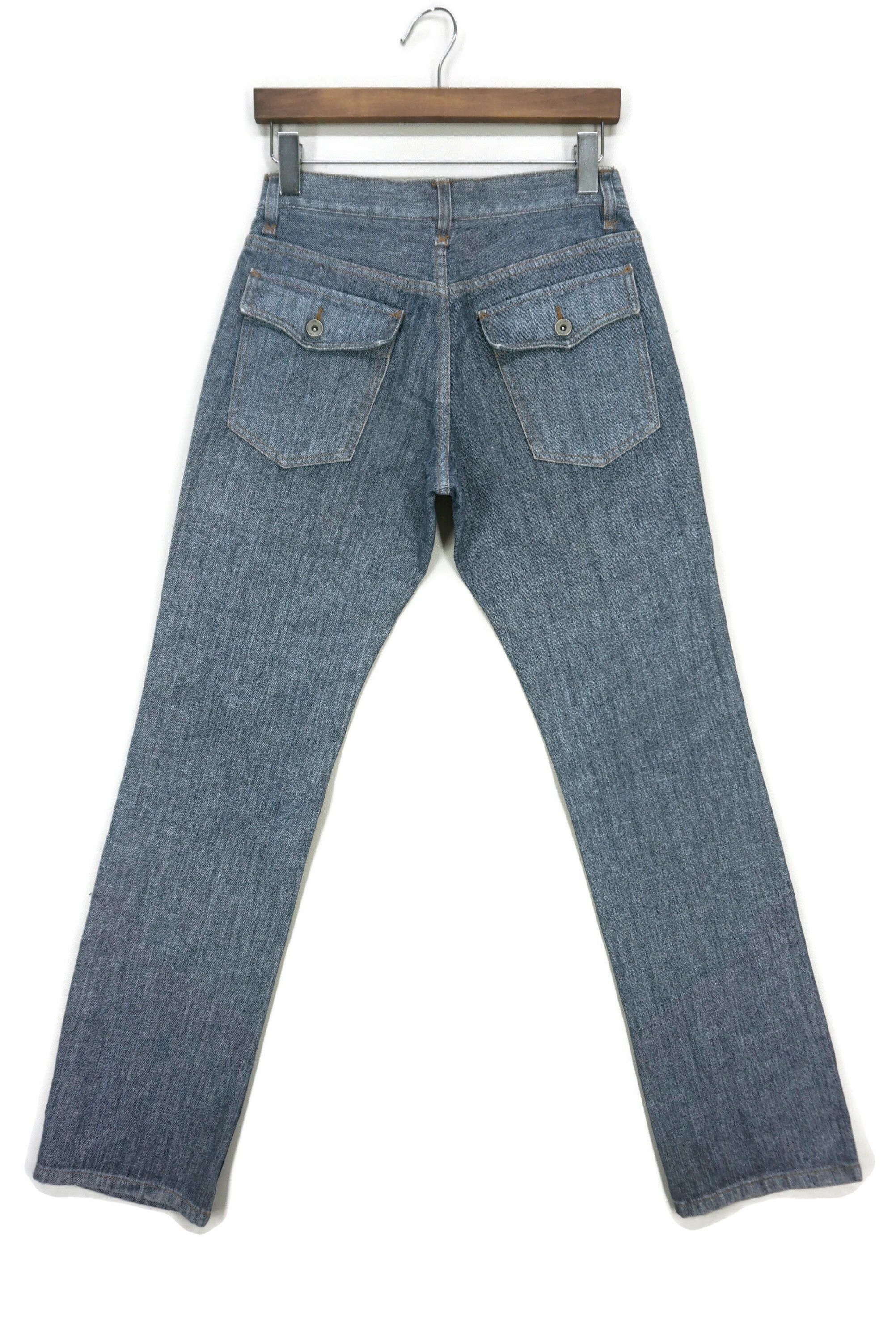 image of Comme Ca Ism x Workers Hickory Baker Carpenter Dungarees Jeans New Age Cowboys in Blue (Size 28)