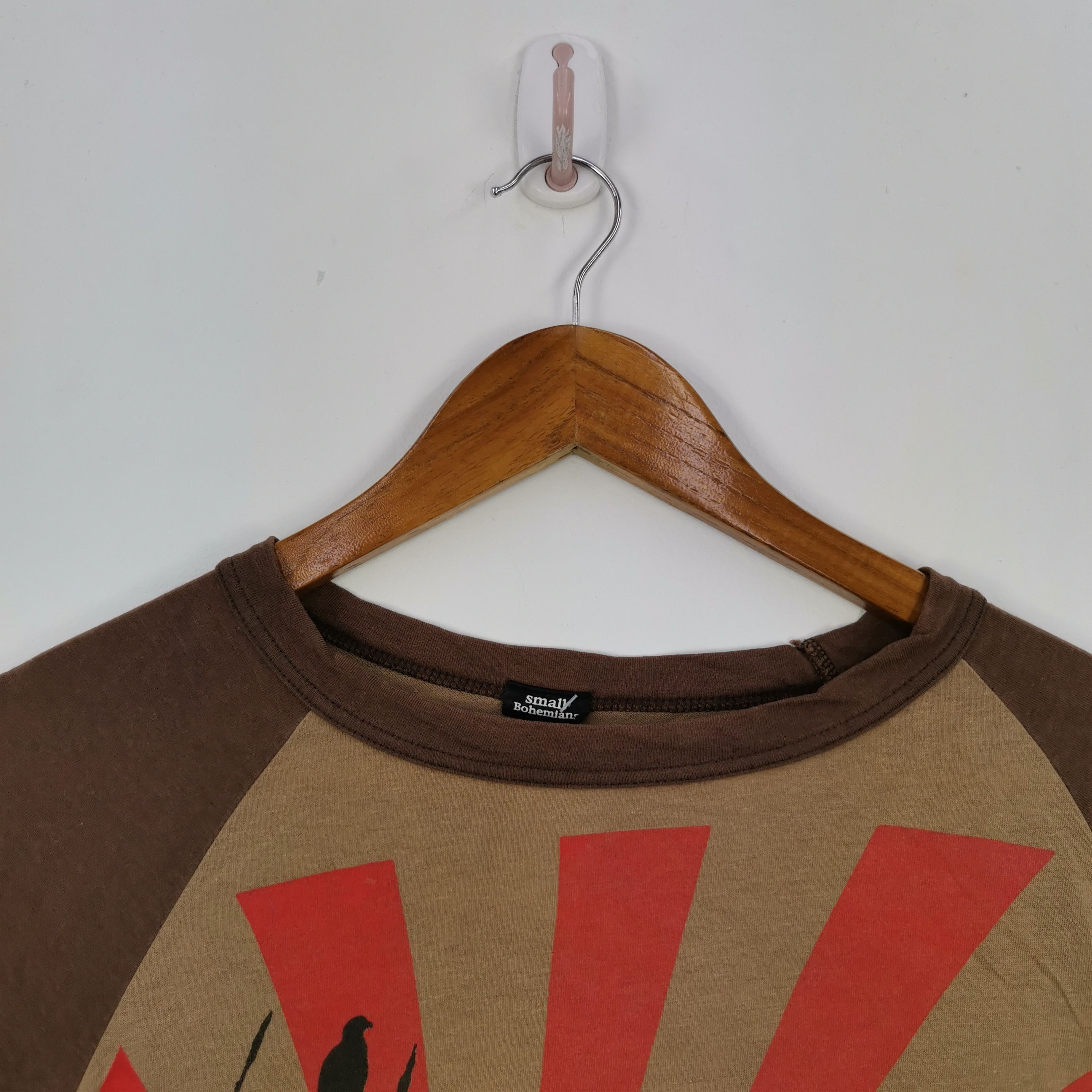 Japanese Brand Vintage Bohemians T Shirt Eagle Rising Sun Japanese Size US L / EU 52-54 / 3 - 4 Thumbnail