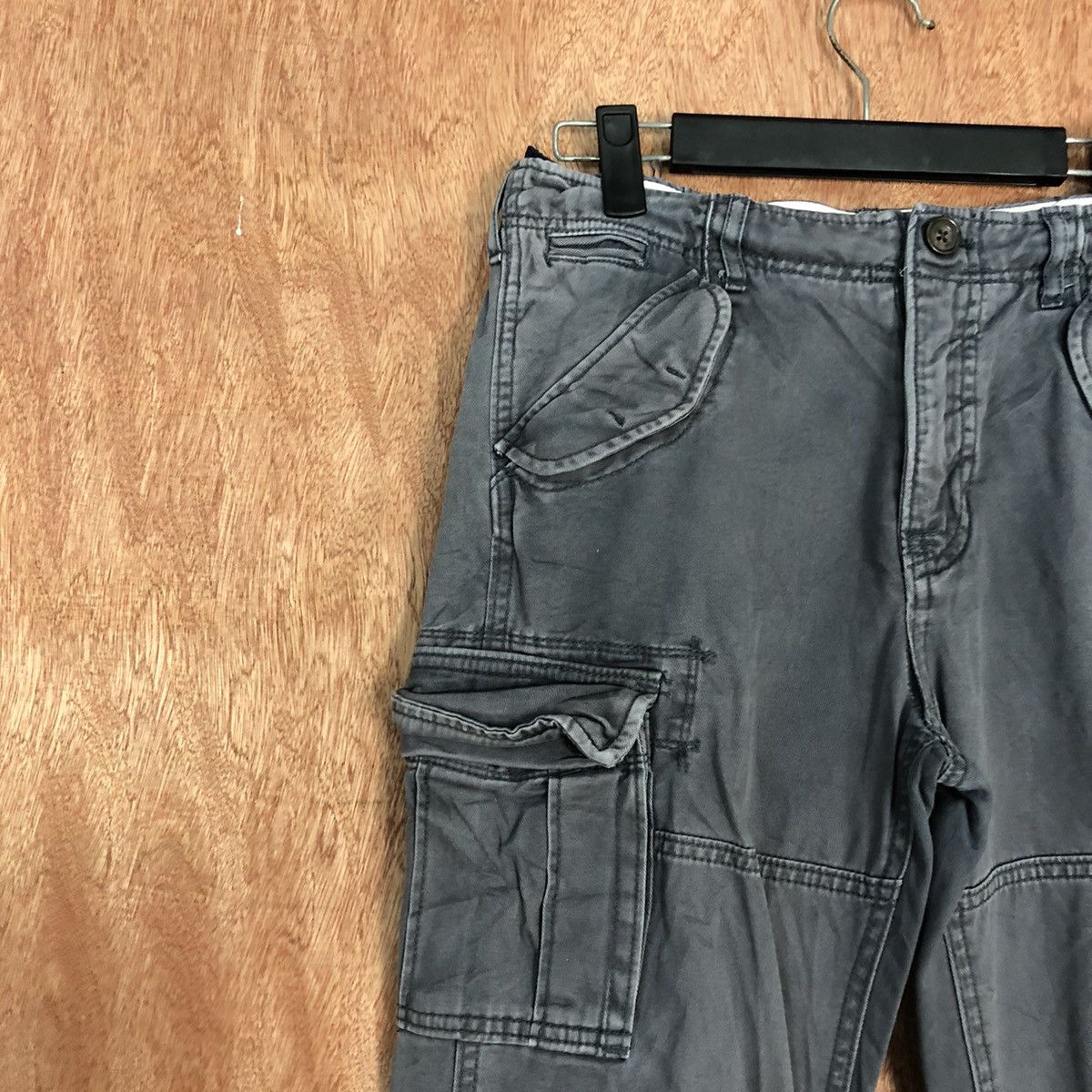 Japanese Brand × Vintage Retro Faded Cargo Pant, multiple Pockets by GAP brand Size US 26 / EU 42 - 6 Thumbnail