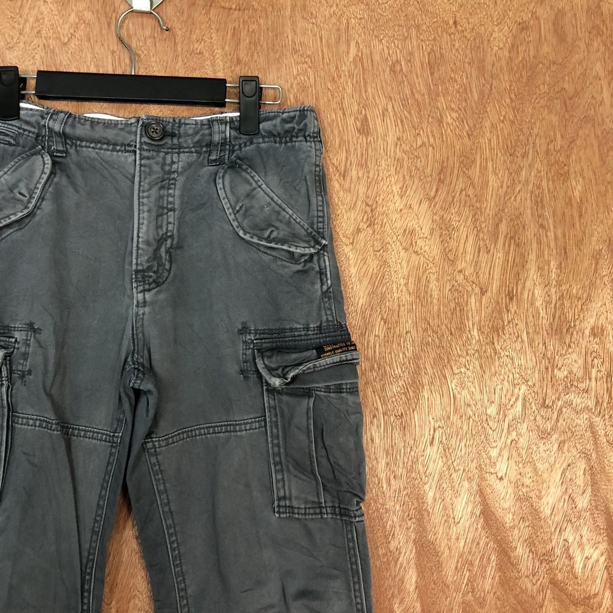 Japanese Brand × Vintage Retro Faded Cargo Pant, multiple Pockets by GAP brand Size US 26 / EU 42 - 5 Thumbnail